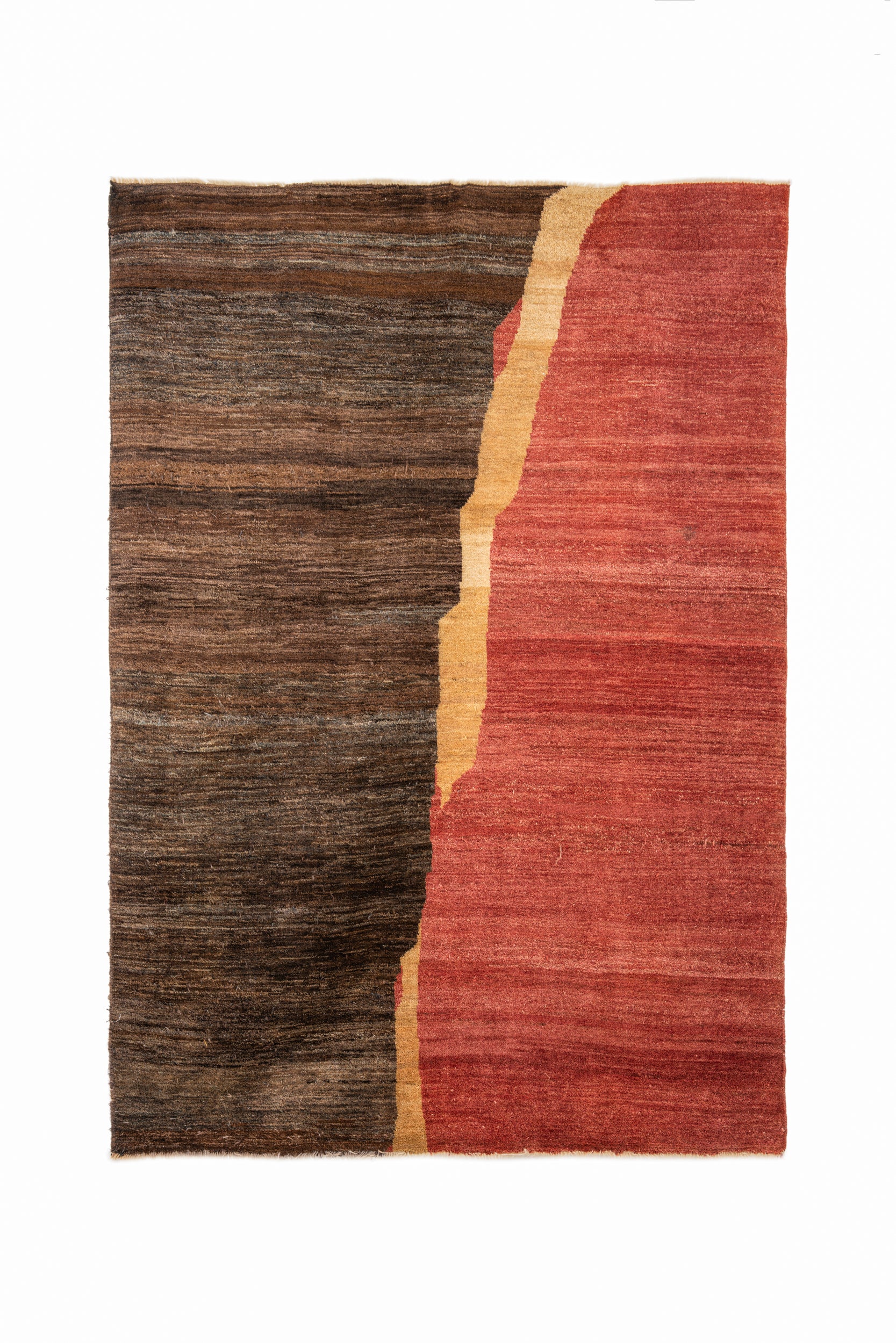 Vintage Turkish Gabbeh Rug 7'9" x 5'7"