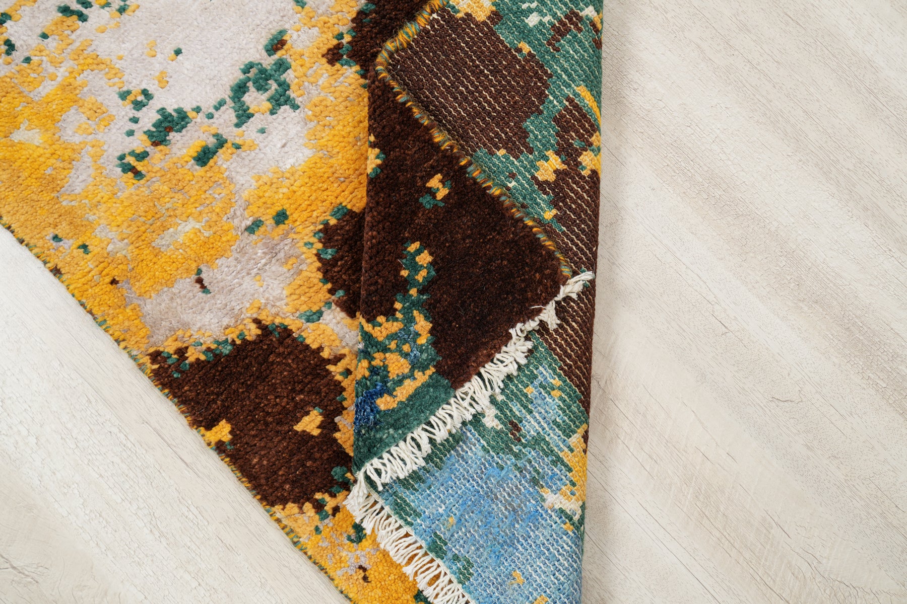 Modern Abstract Rug 3'1" x 2'