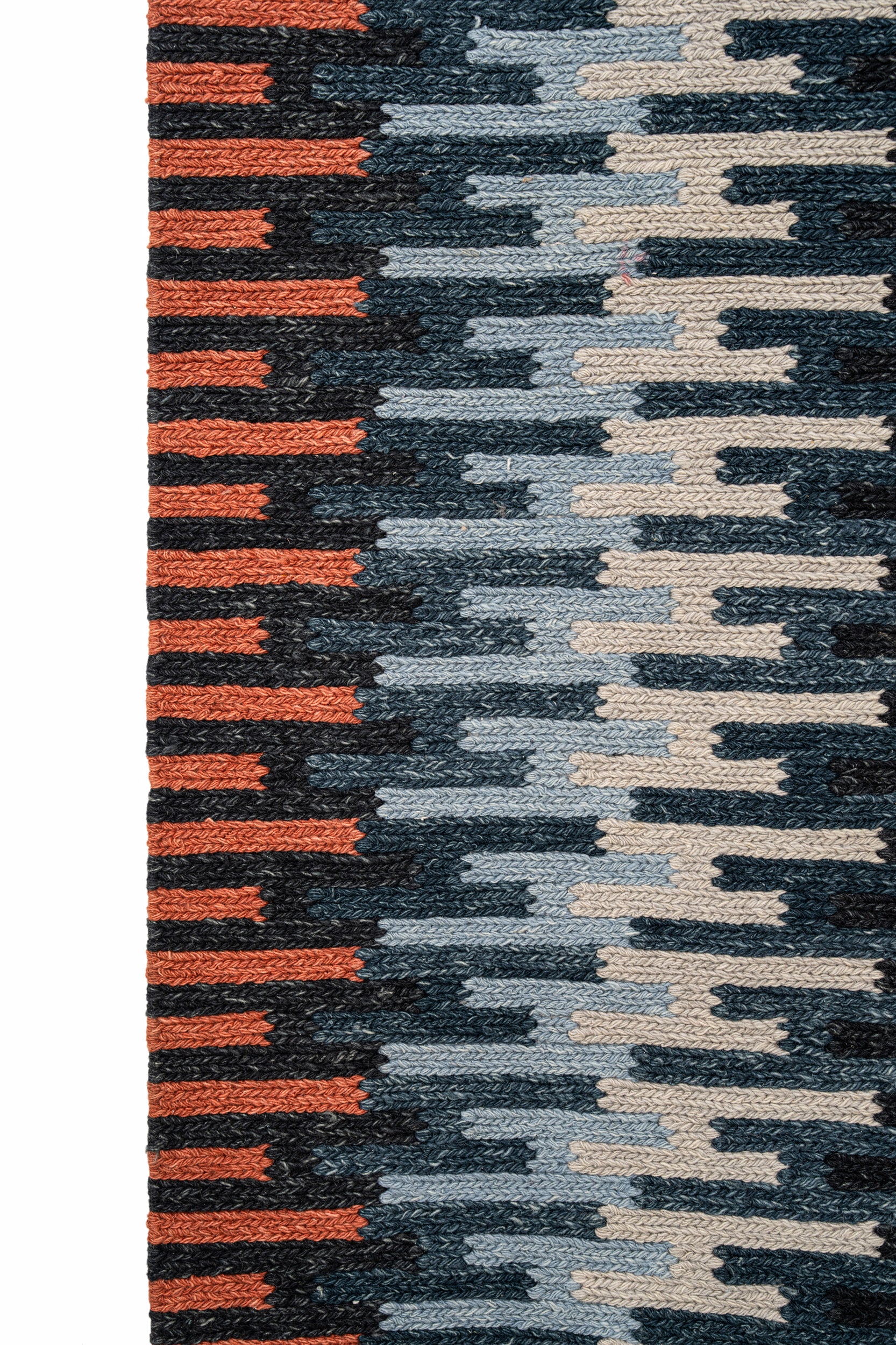 Vintage Scandinavian Kilim 7'7" x 5'7"