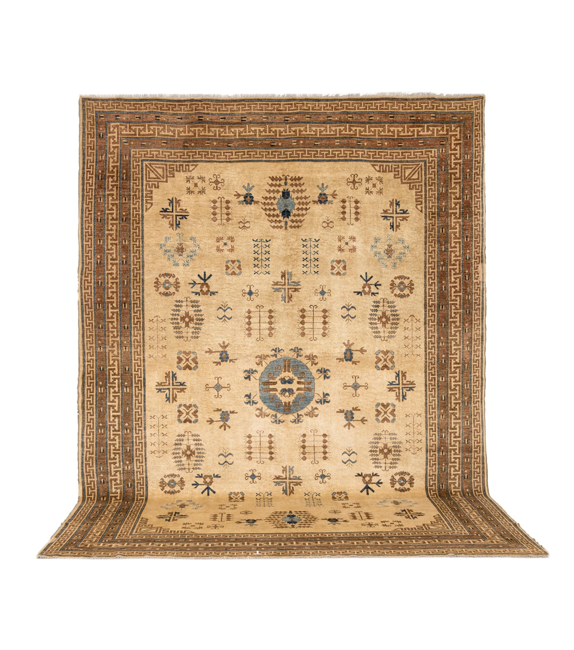 Modern Khotan Rug 12'4" x 9'1"