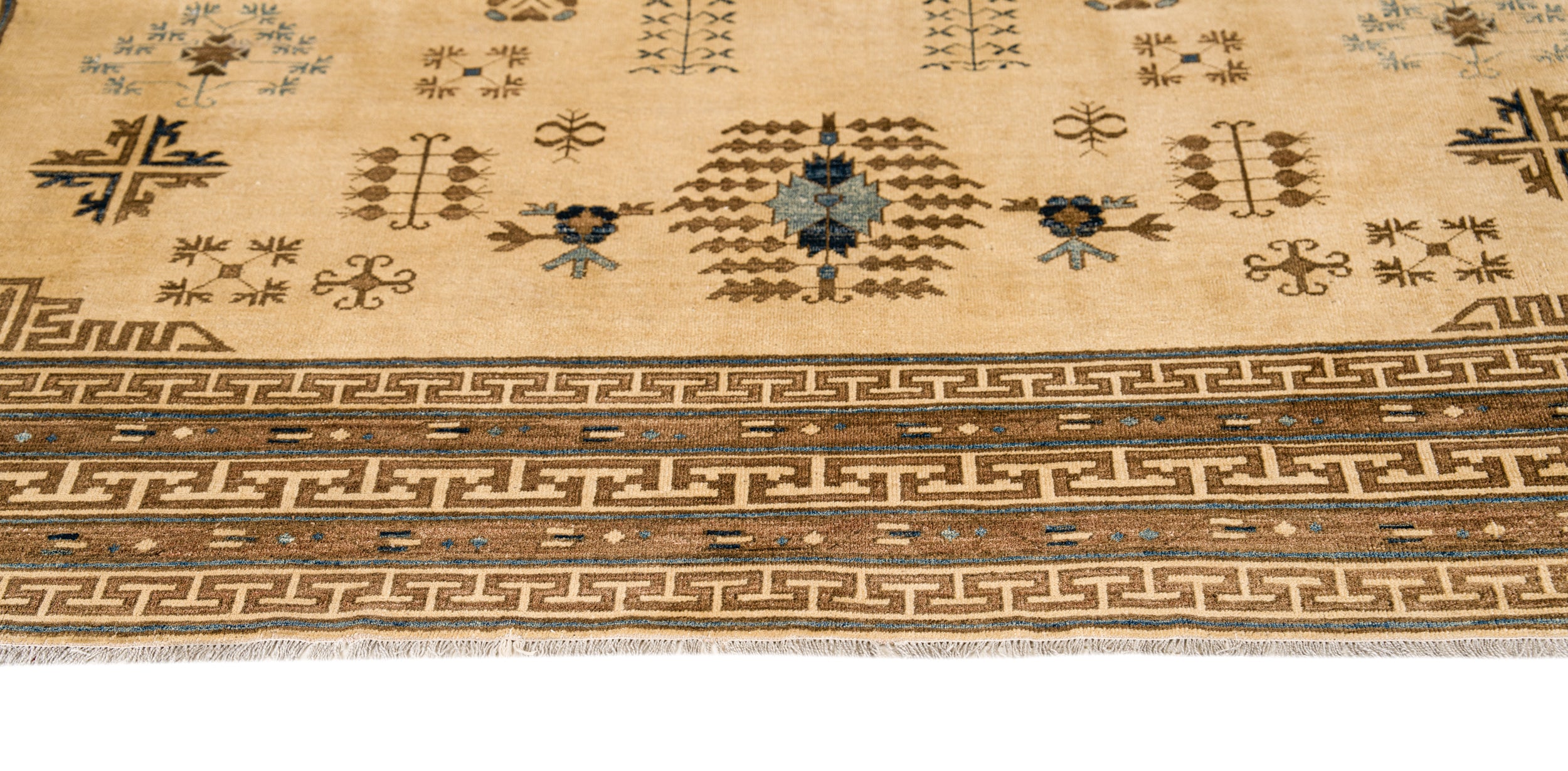 Modern Khotan Rug 12'4" x 9'1"