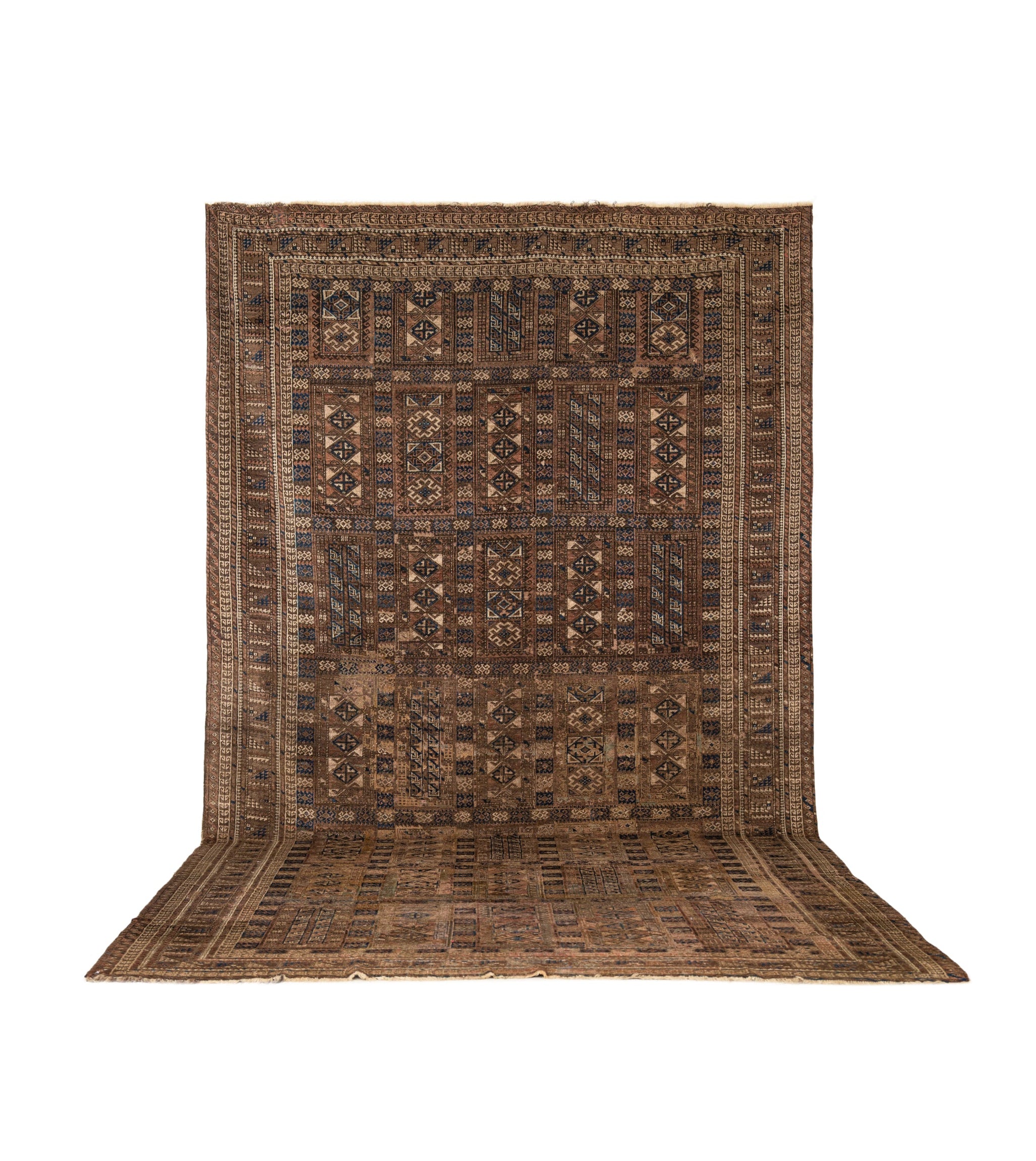 Antique Baloch Tribal Rug 16'1" x 8'7"