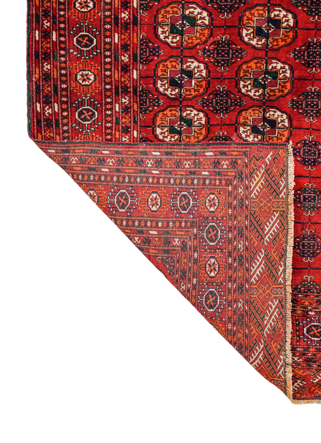 Vintage Turkmen Tekke Rug 5'10" x 4'6"