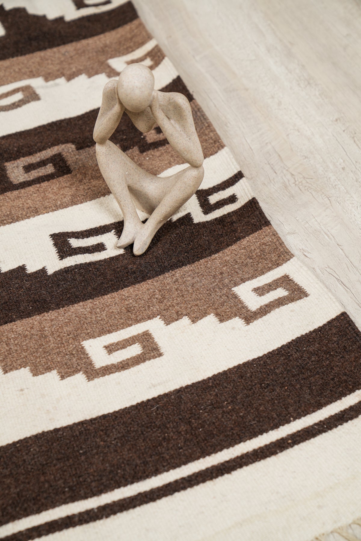 Vintage Mexican Kilim 4'10" x 2'1"