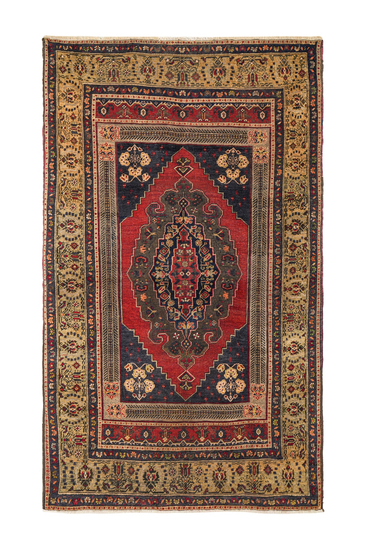 Vintage Anatolian Rug 6'8" x 4'