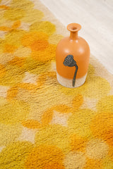 Vintage Scandinavian Rya Runner Rug 11'2" x 2'4"