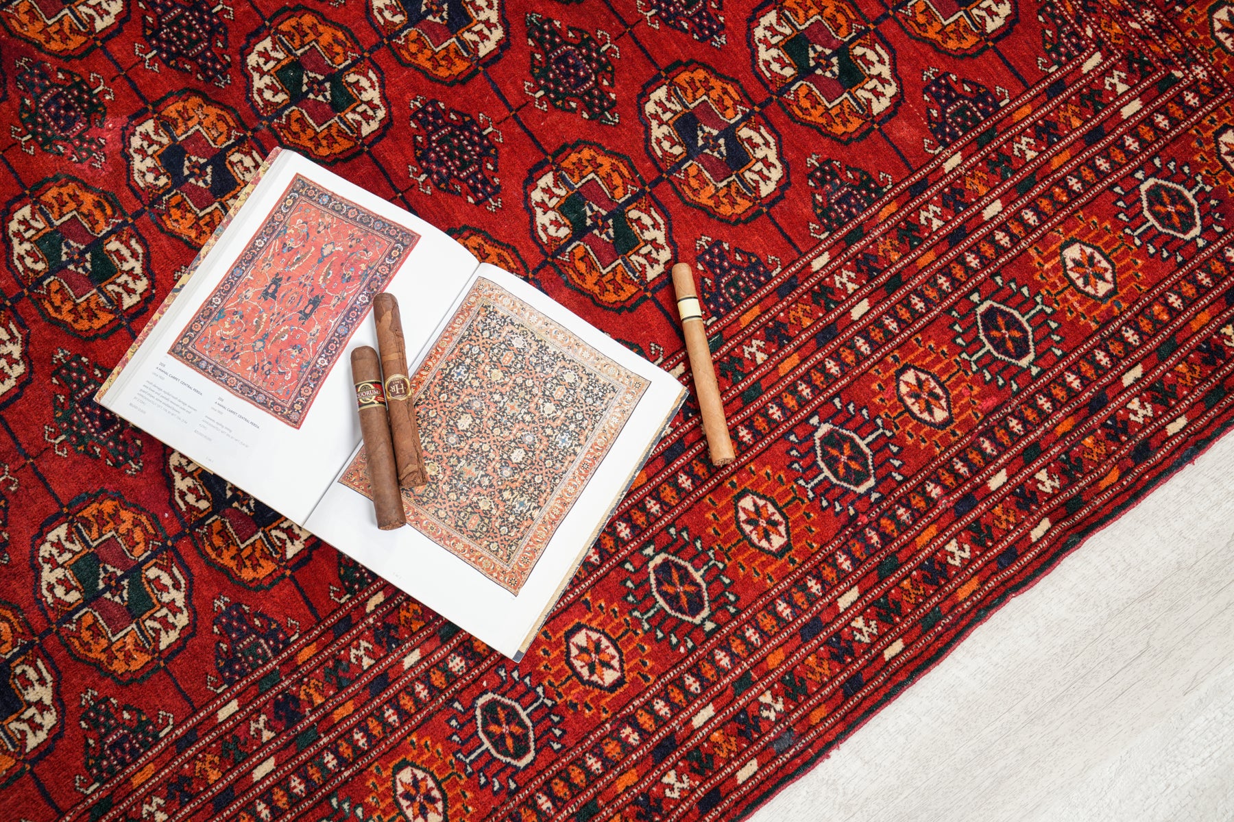 Vintage Turkmen Tekke Rug 5'10" x 4'6"