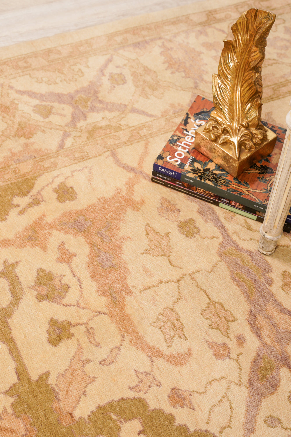 Vintage Turkish Ziegler Rug 7'9" x 6'9"