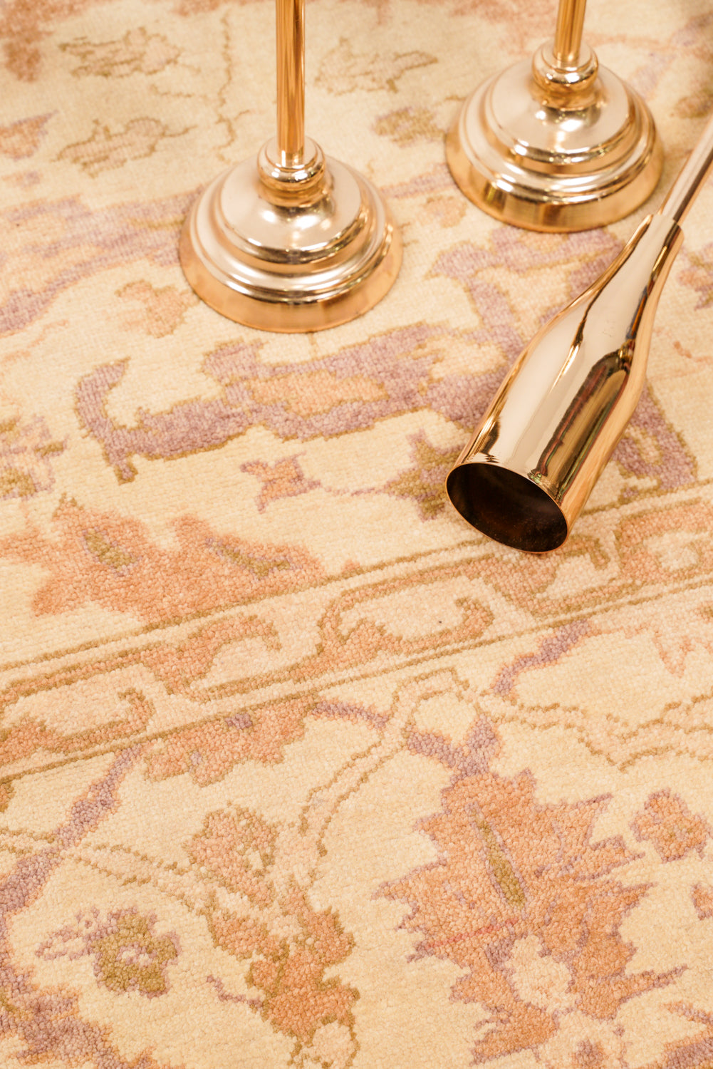 Vintage Turkish Ziegler Rug 7'9" x 6'9"