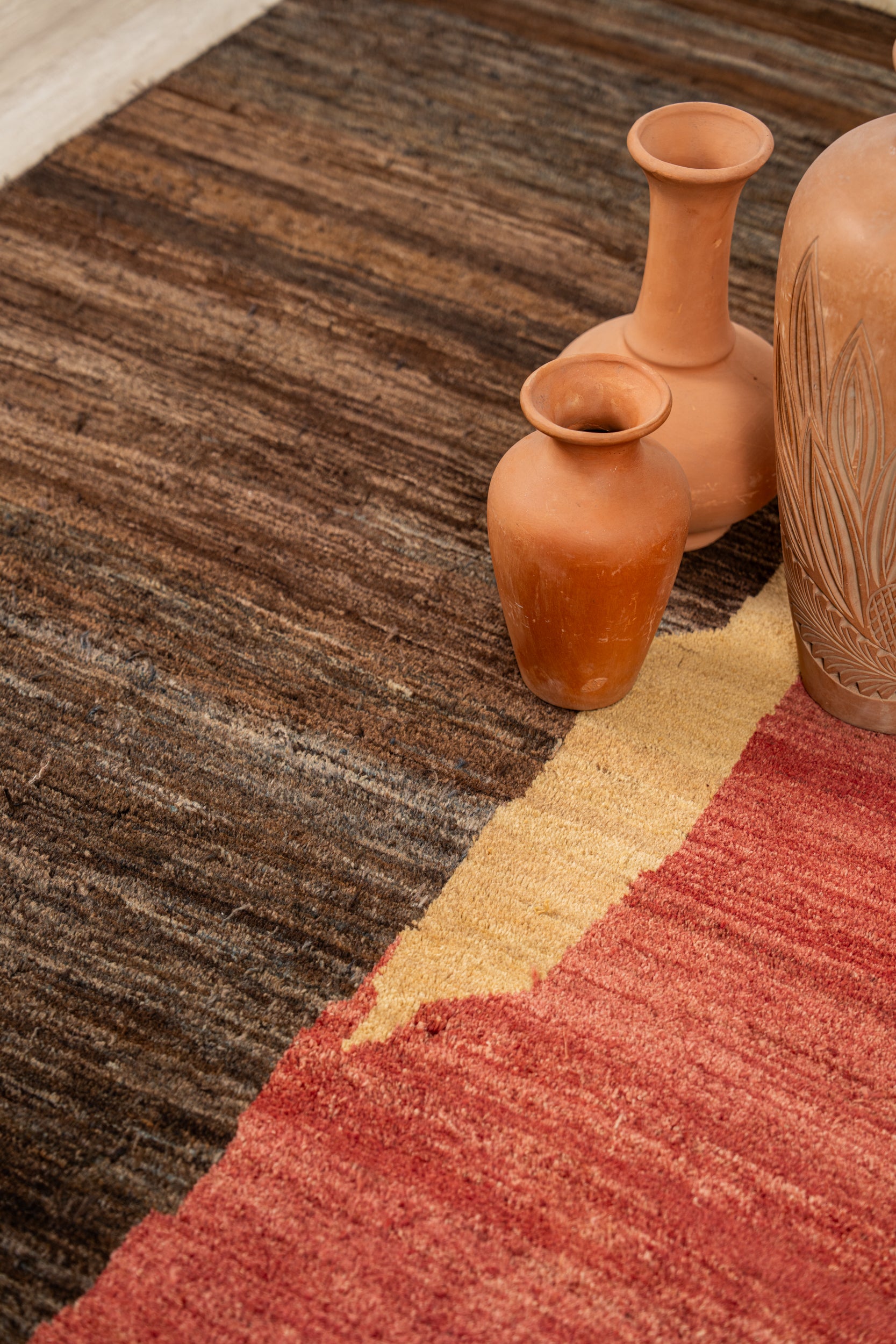 Vintage Turkish Gabbeh Rug 7'9" x 5'7"