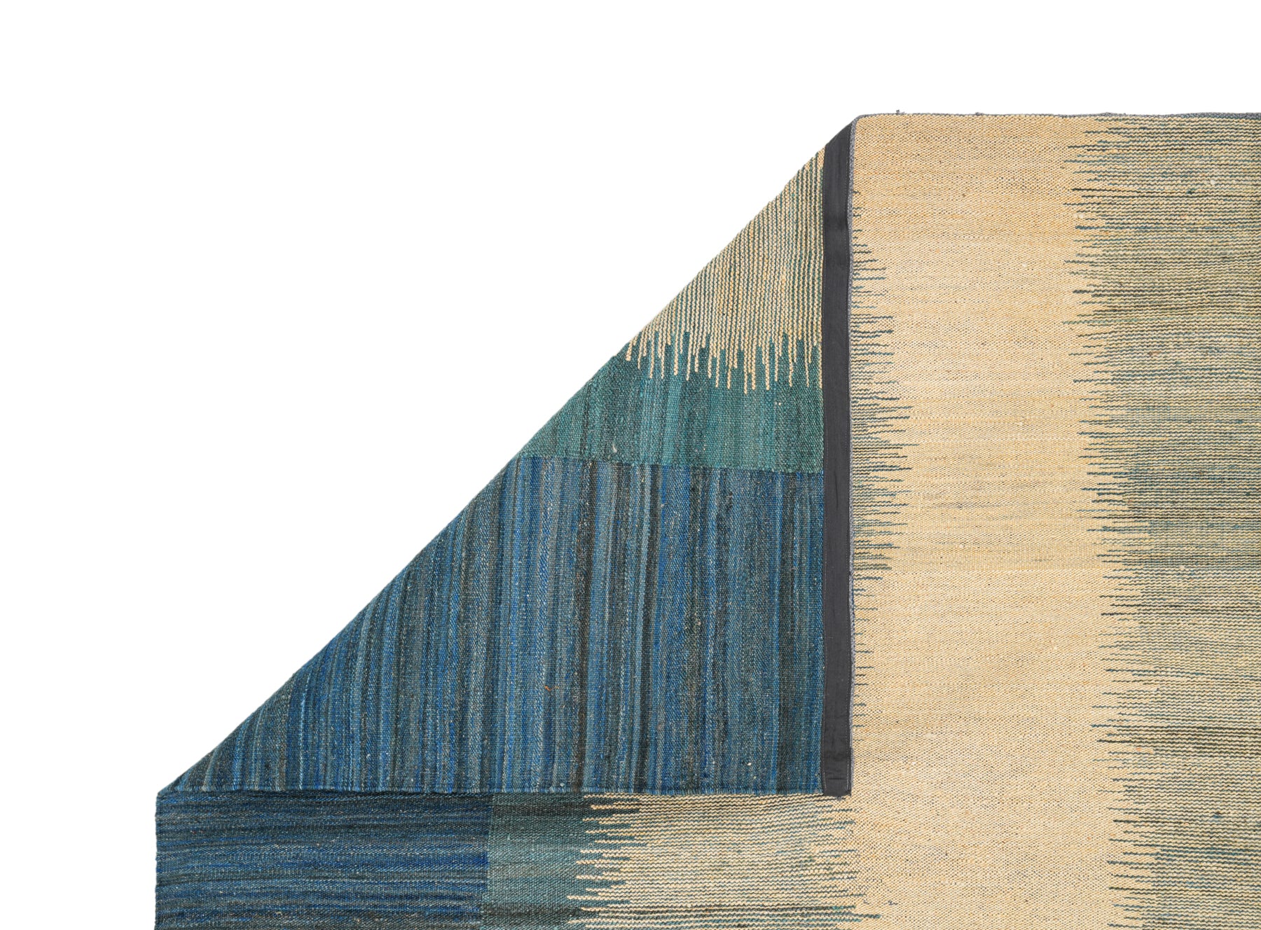 Modern Minimalist Kilim 9'8" x 6'7"