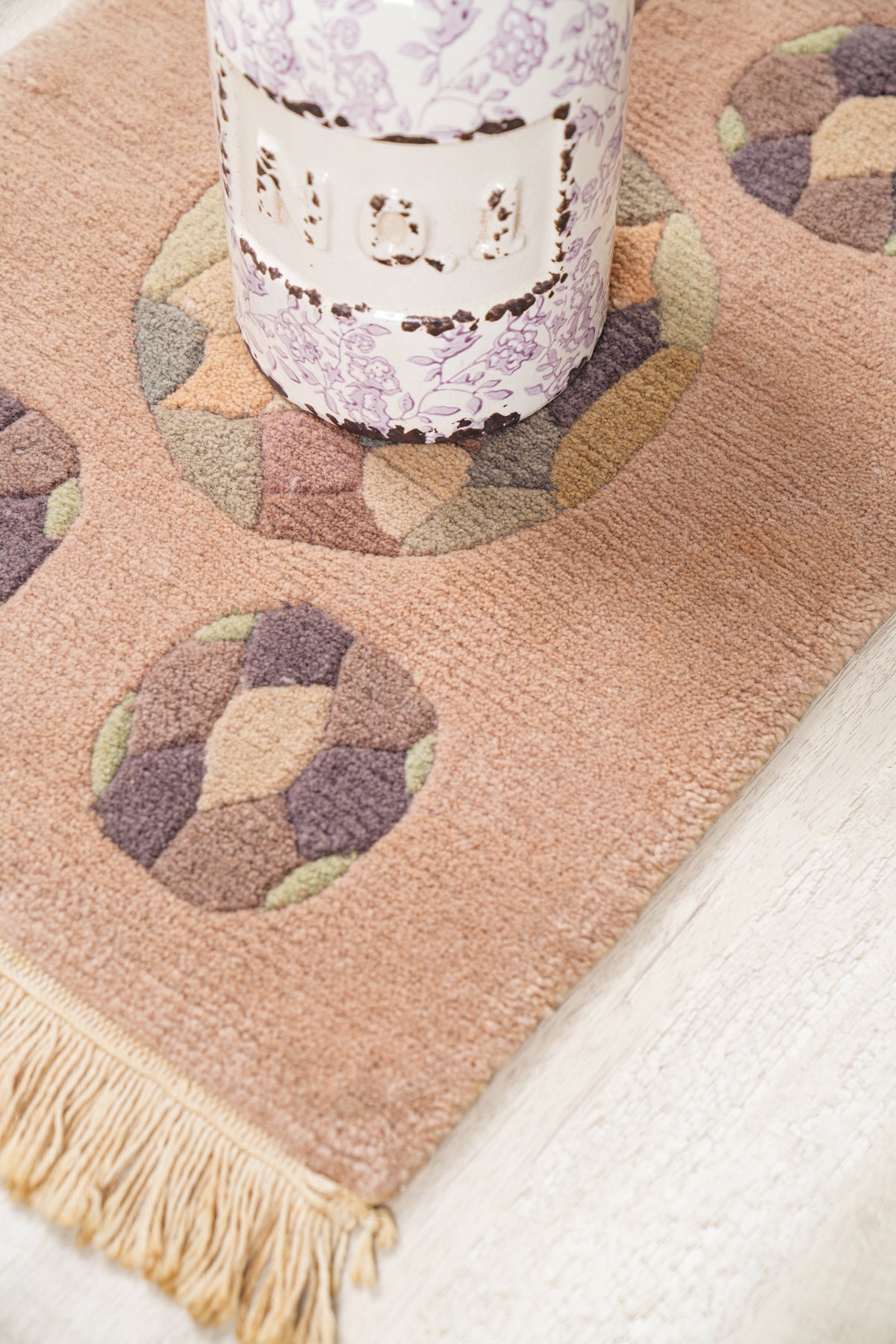 Vintage Tibetan Rug 2'1" x 1'7"