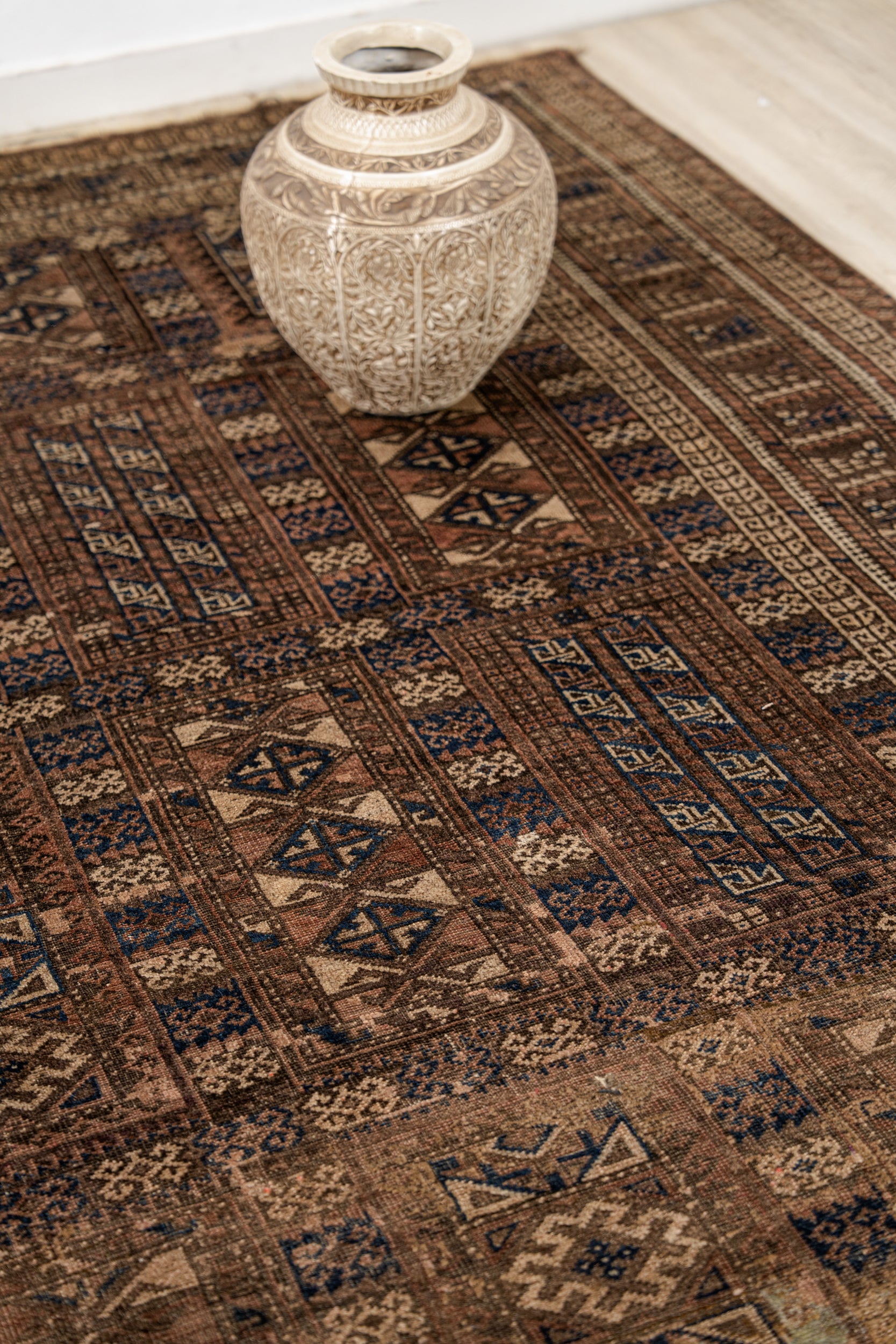 Antique Baloch Tribal Rug 16'1" x 8'7"