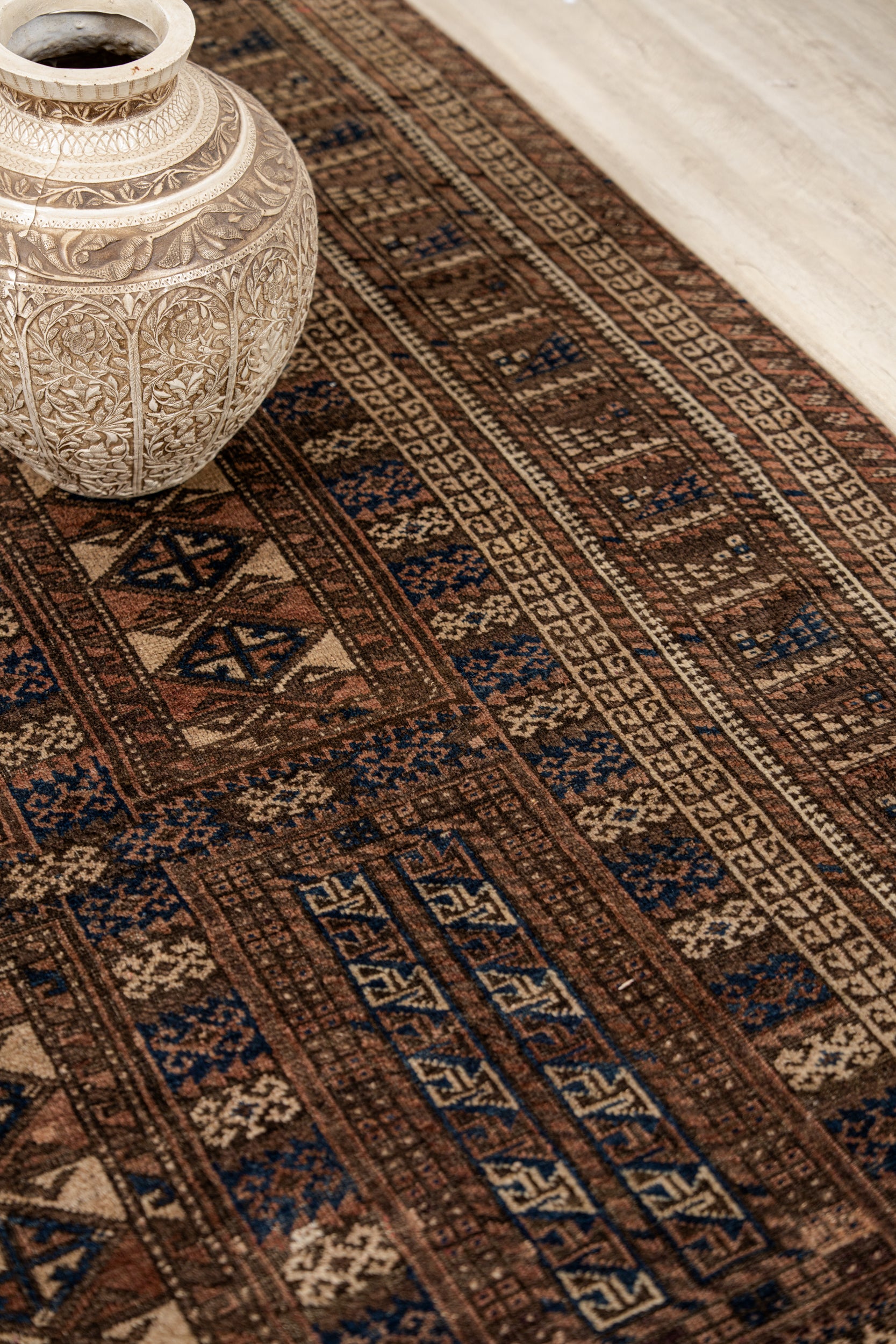Antique Baloch Tribal Rug 16'1" x 8'7"