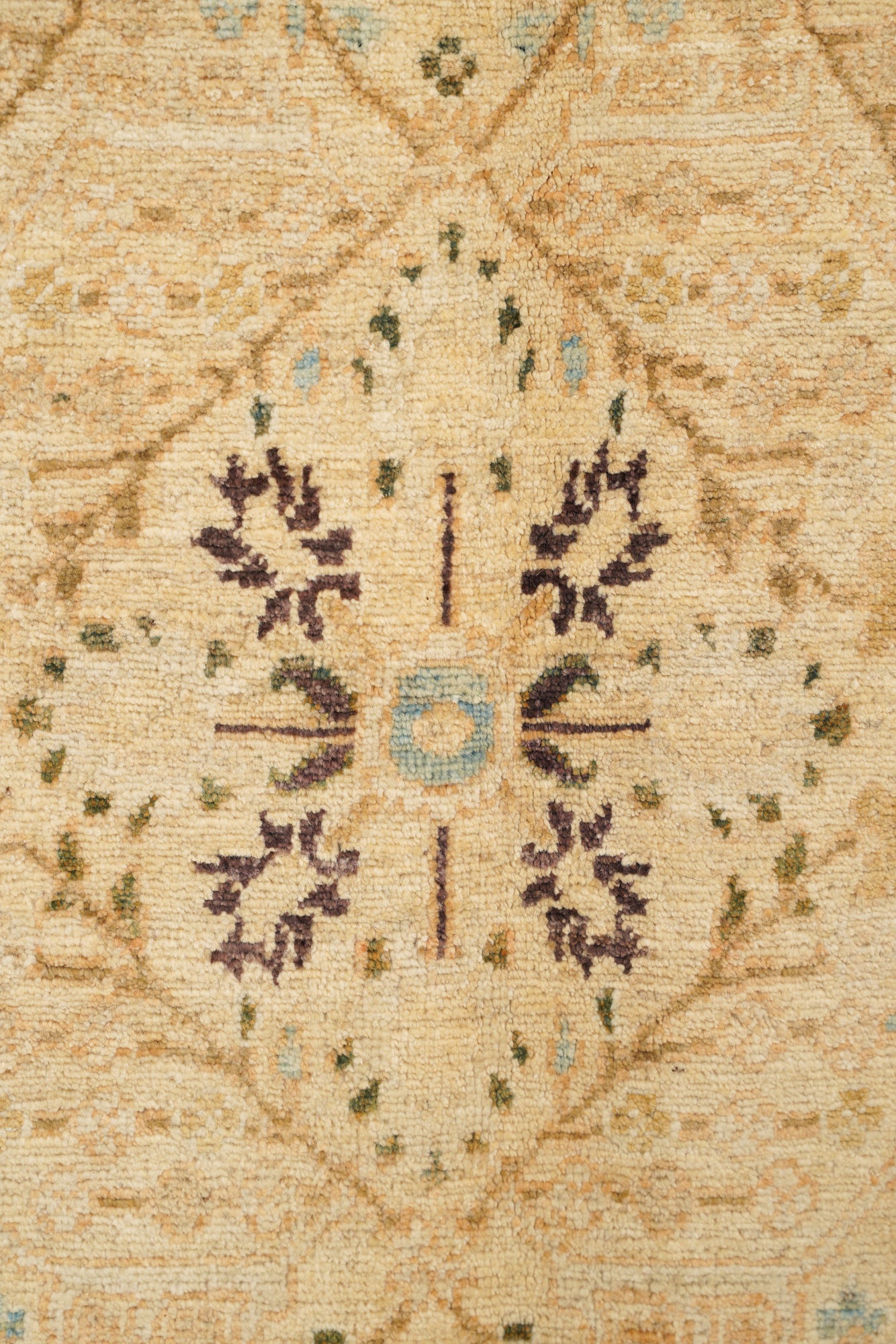 modern afghan jalili rug 8'1" x 5'7"