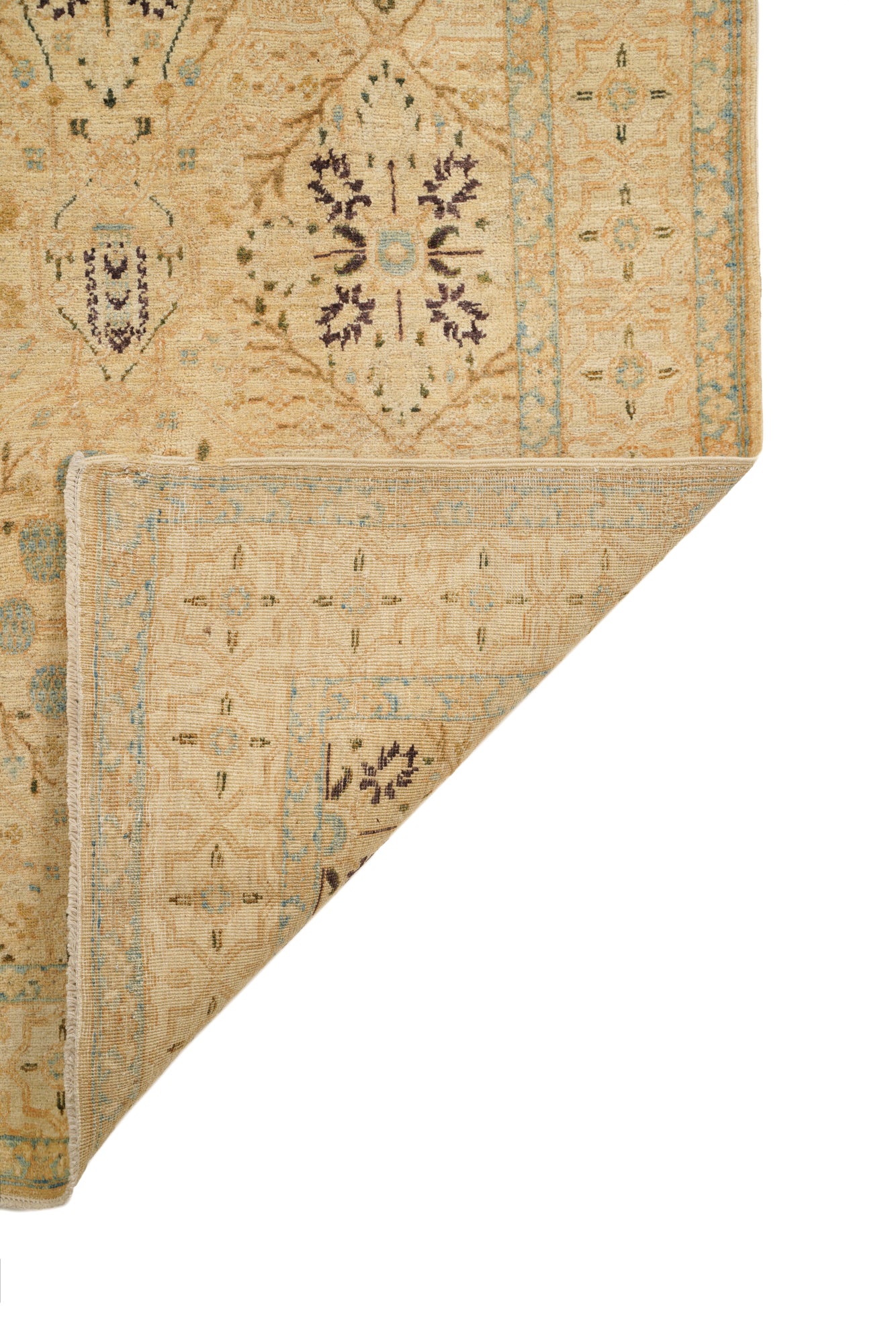 modern afghan jalili rug 8'1" x 5'7"