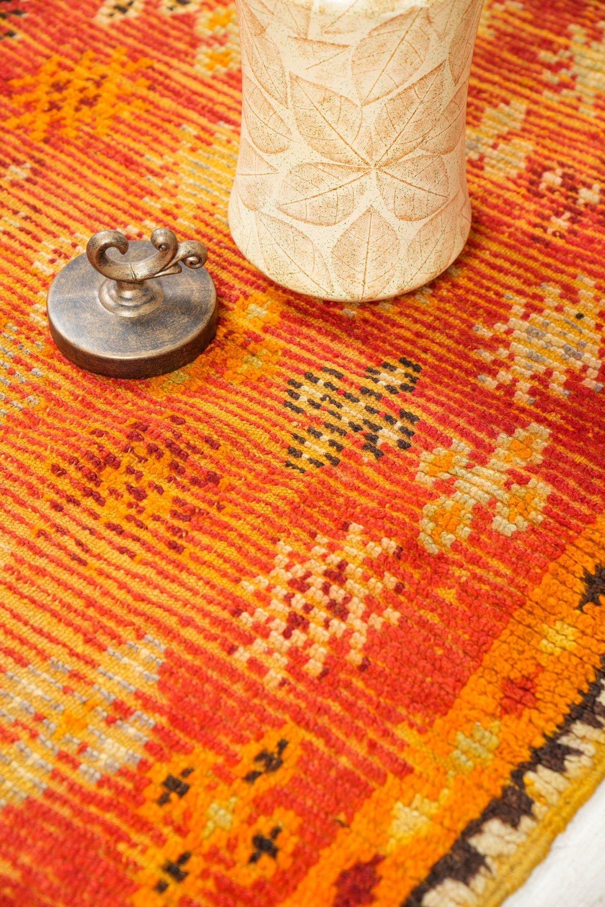Vintage Moroccan Rug 4'4" x 3'5"