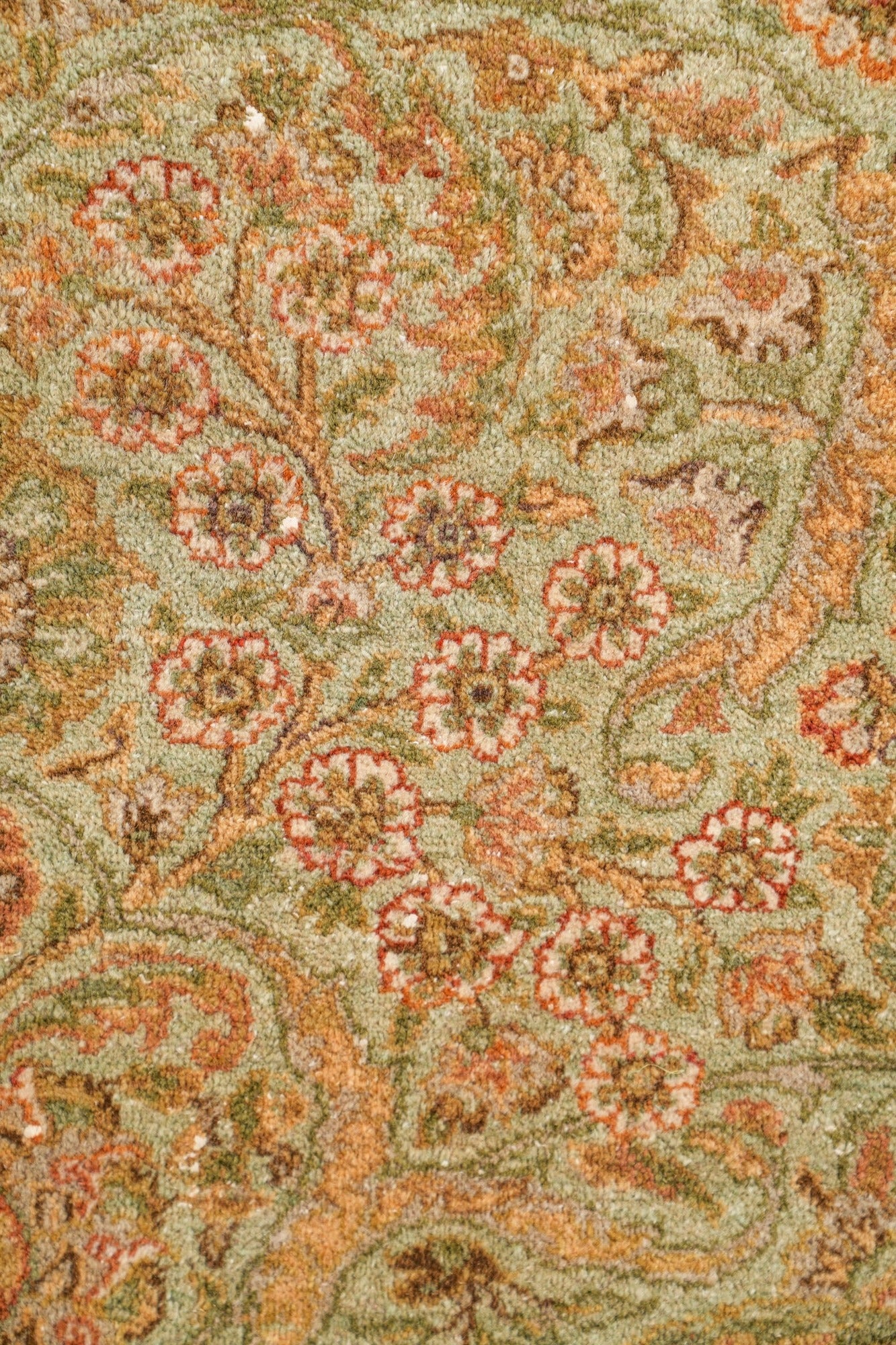 Vintage Pakistani Hallway Rug 12' x 3'5" (fragment)