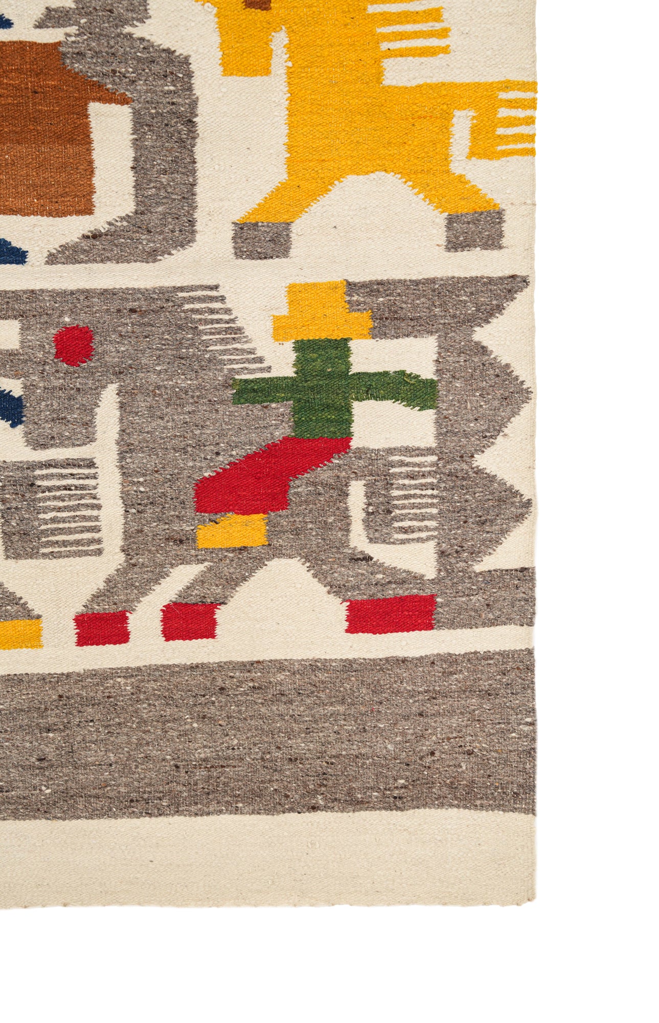 Vintage Mexican Tapestry 5'3" X 3'1"