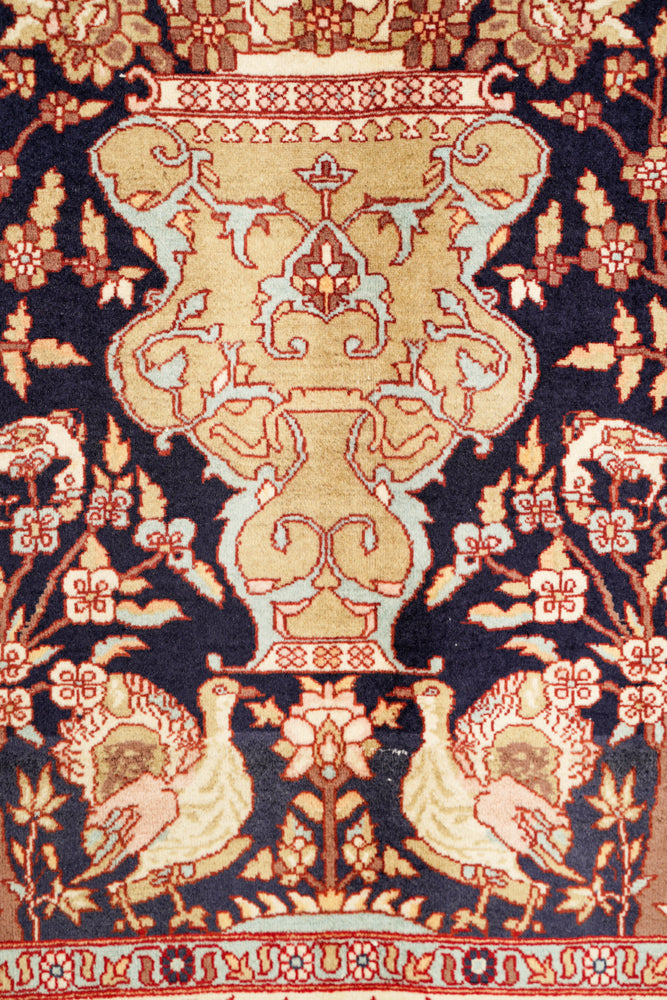 Vintage Lahore Tree Of Life Rug 7' x 4'6"