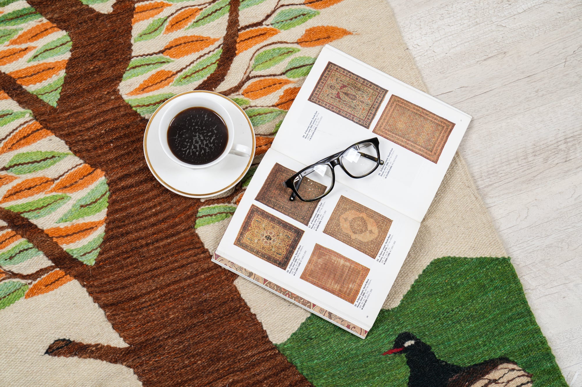 VINTAGE SCANDINAVIAN KILIM 3'10" x 2'8"