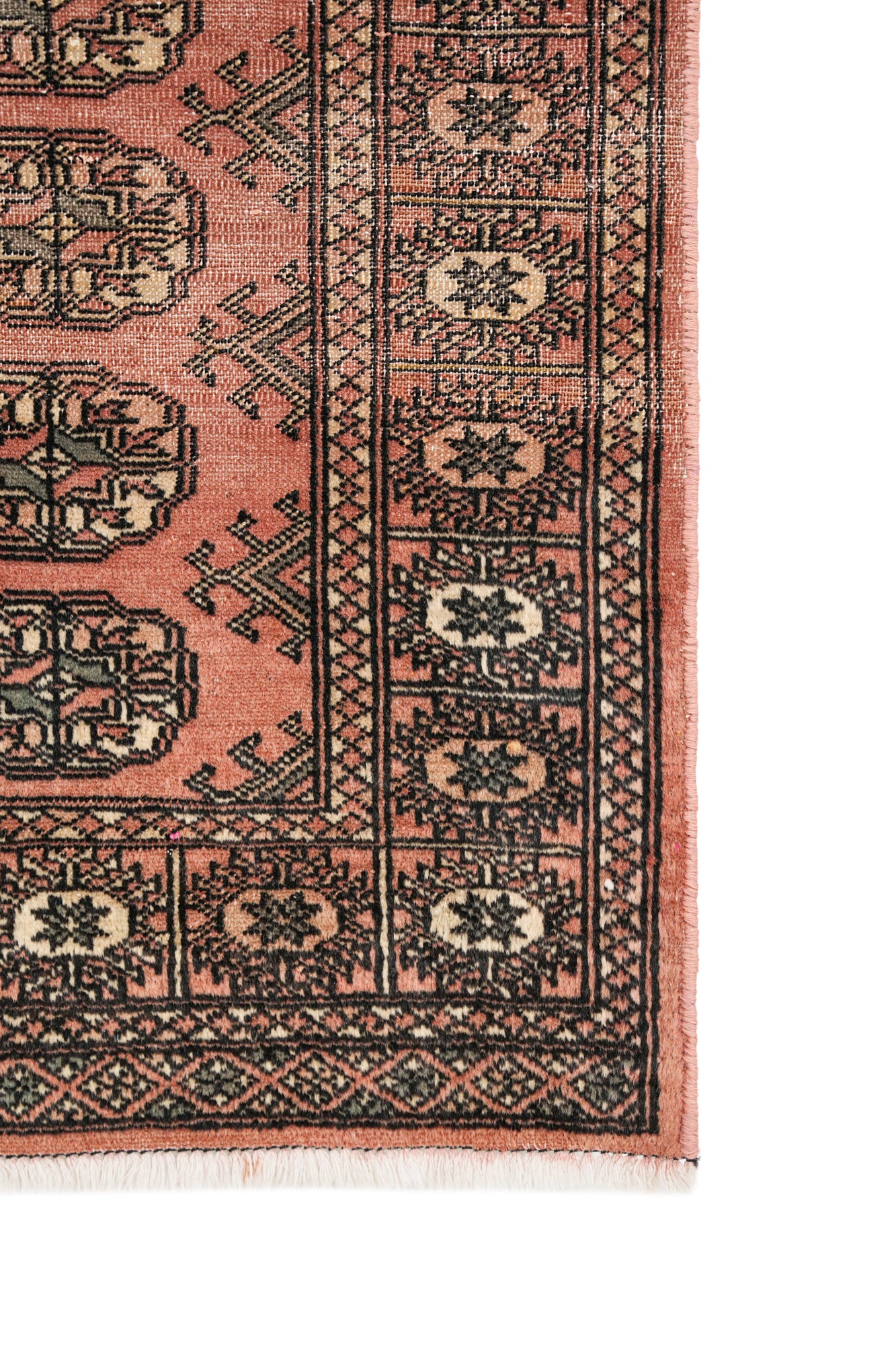 Vintage Bokhara Rug 3'9" x 2'9"
