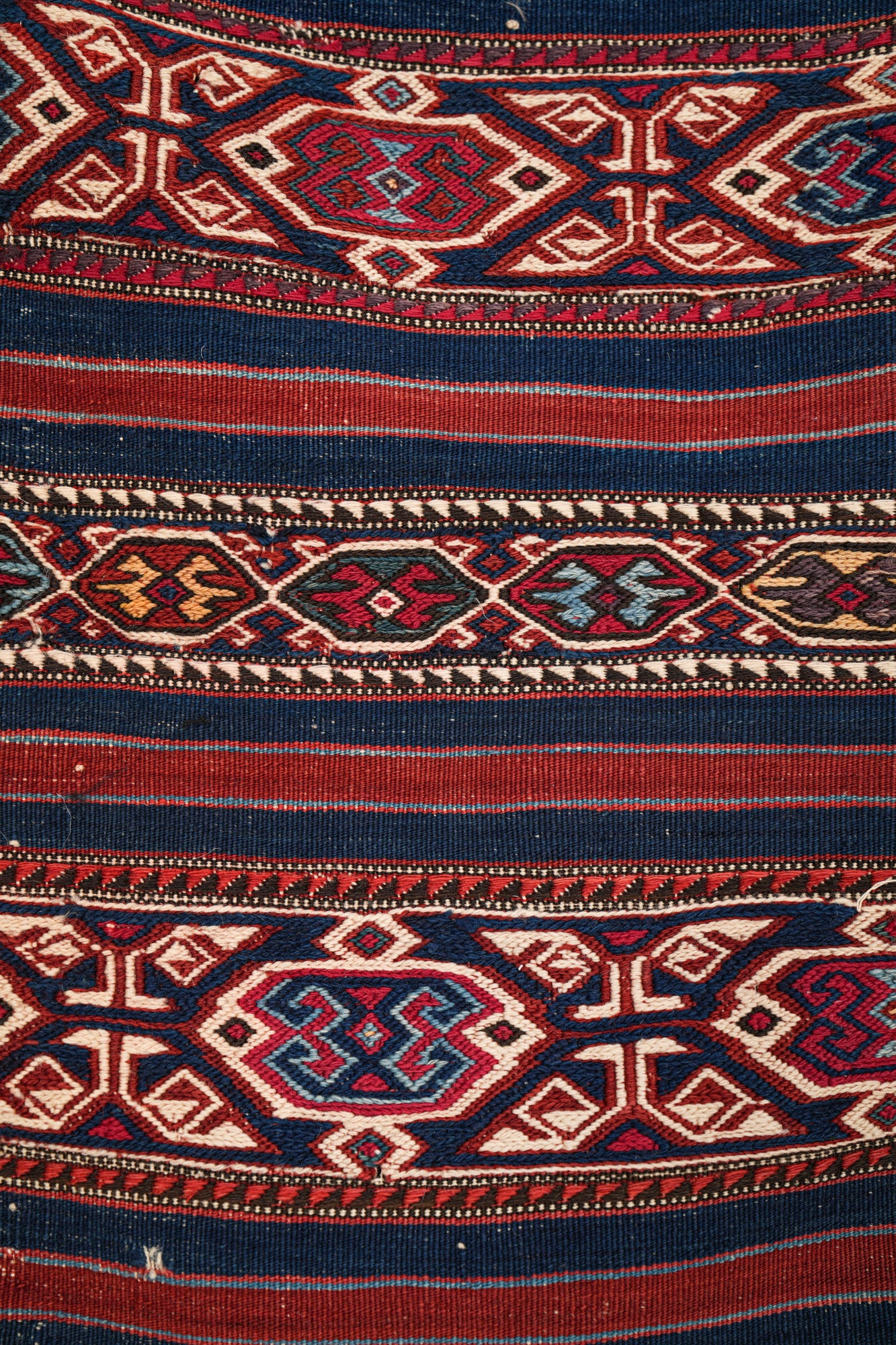 Antique Anatolian lumbar cushion 3'4" x 2'