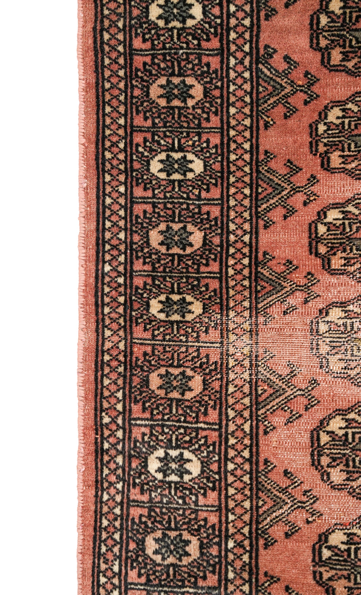 Vintage Bokhara Rug 3'9" x 2'9"
