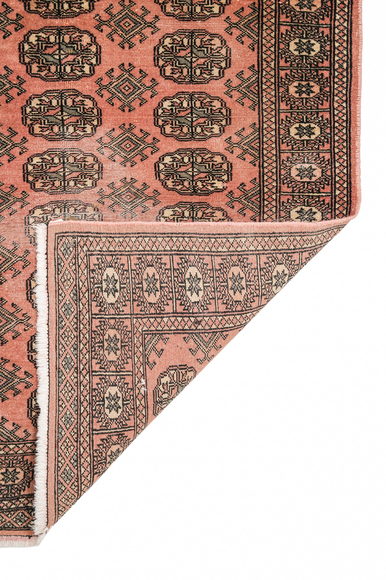 Vintage Bokhara Rug 3'9" x 2'9"