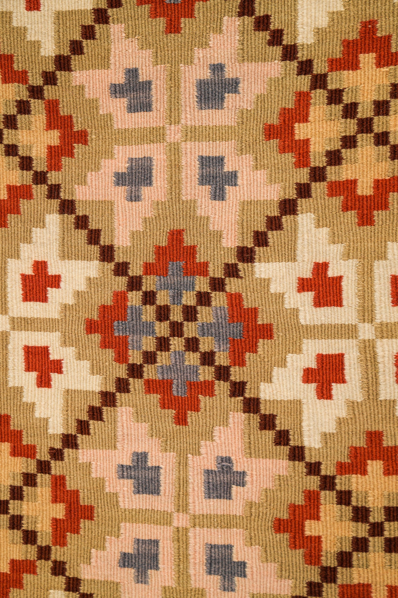 Antique Norwegian Tapestry 5'4" x 1'10"