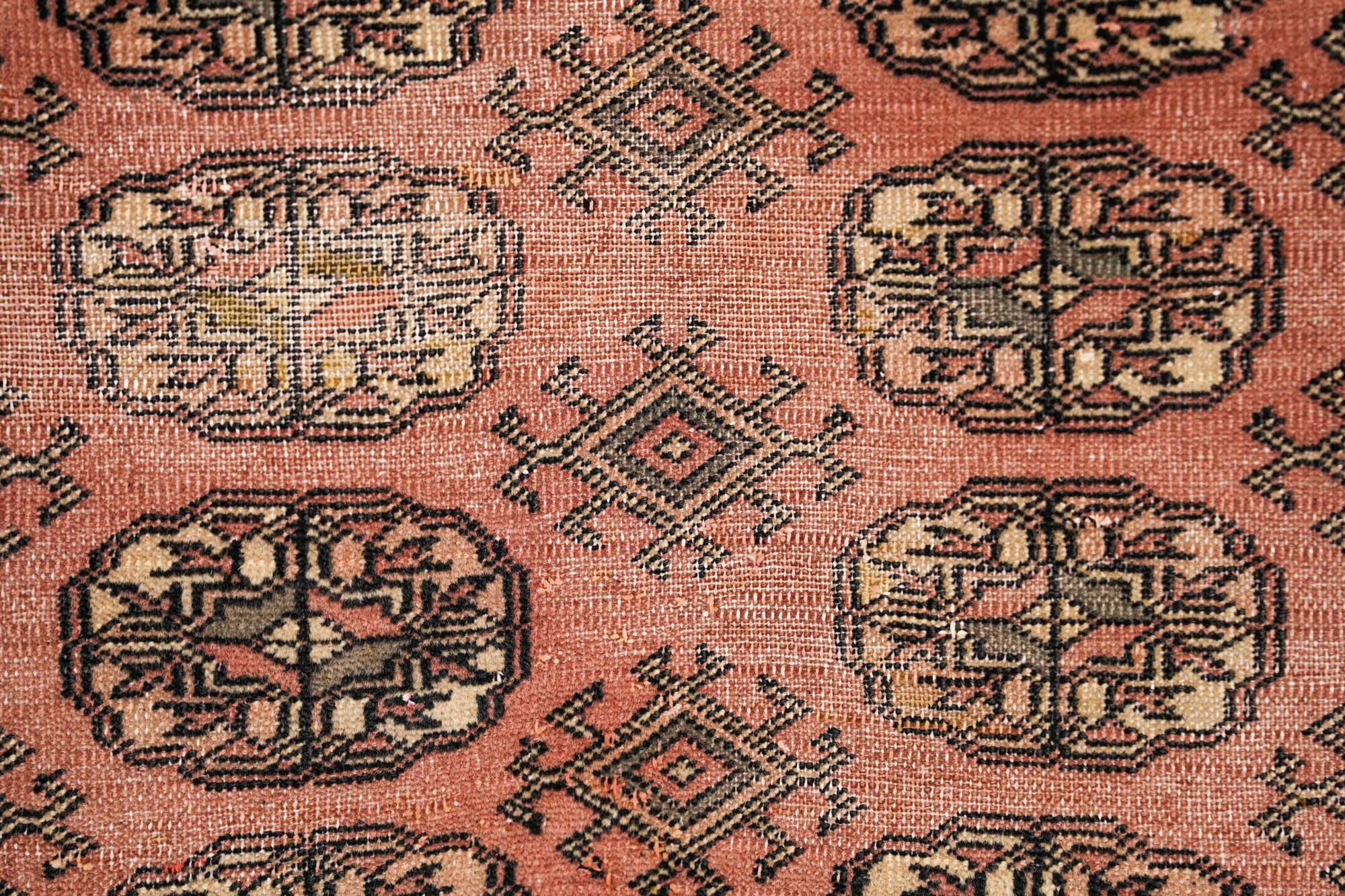 Vintage Bokhara Rug 3'9" x 2'9"