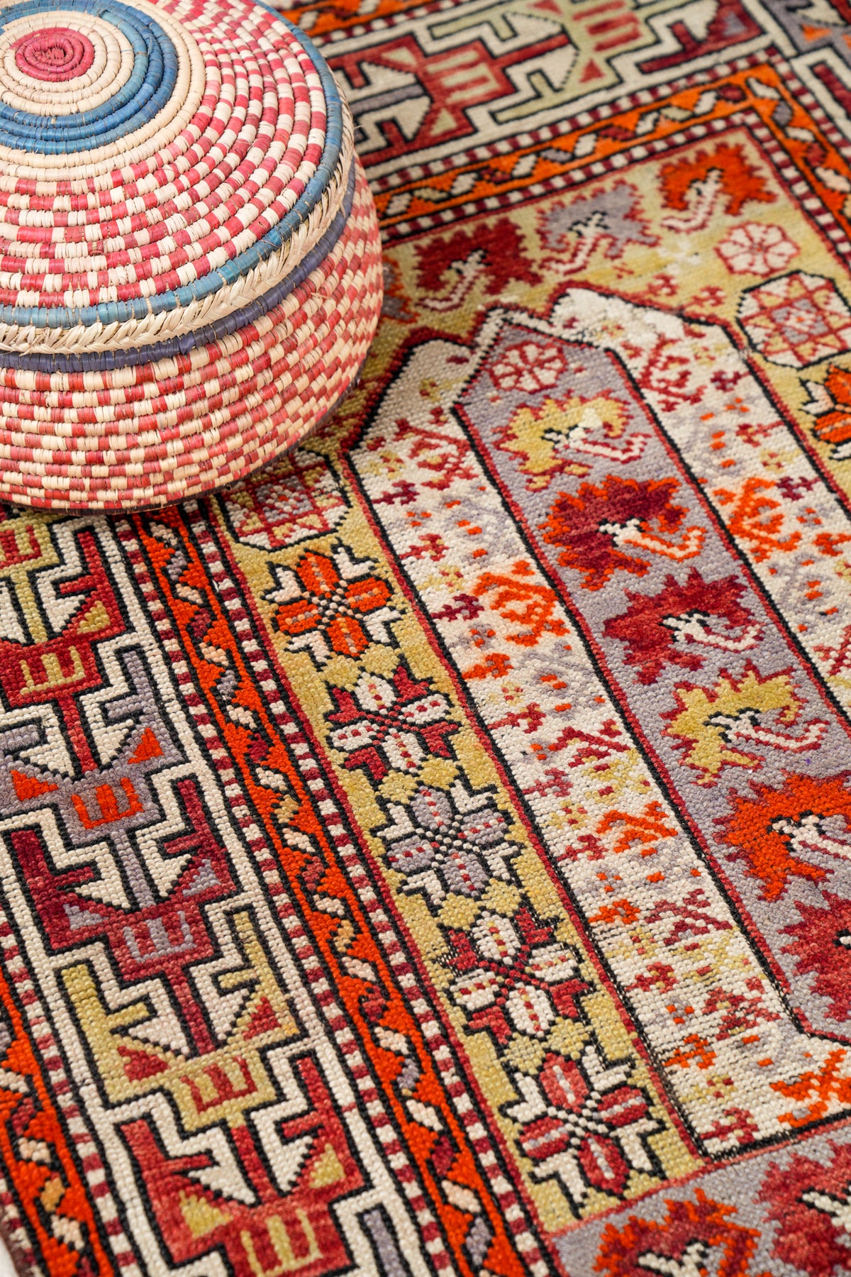 Vintage Anatolian Rug 4'5" x 3'