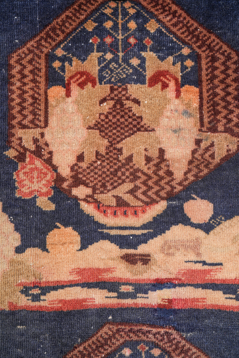Antique Beijing Rug 4' x 2'8"
