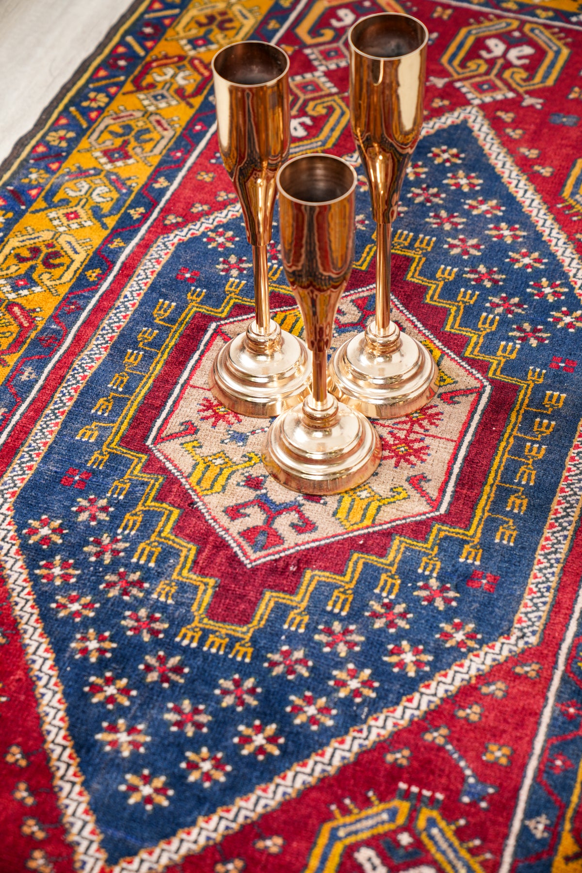 Vintage Turkish Yahyali Rug 6'8" x 3'7"