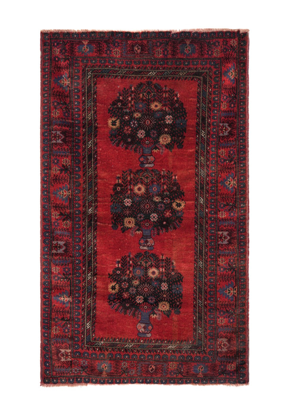 Vintage Baloch Rug 6' x 4' (vase)