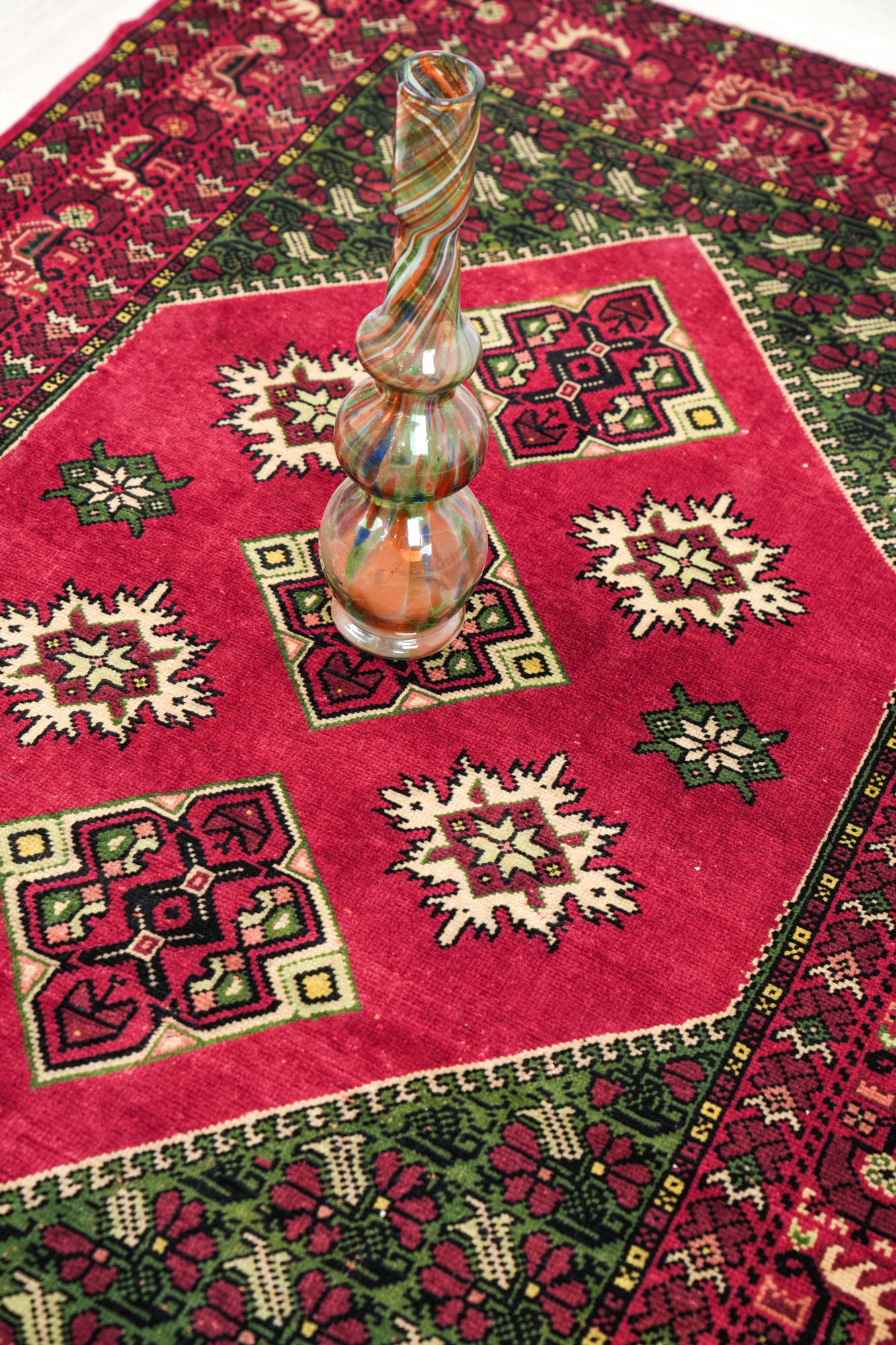 Vintage Rbati Moroccan Rug 5'9" x 4'
