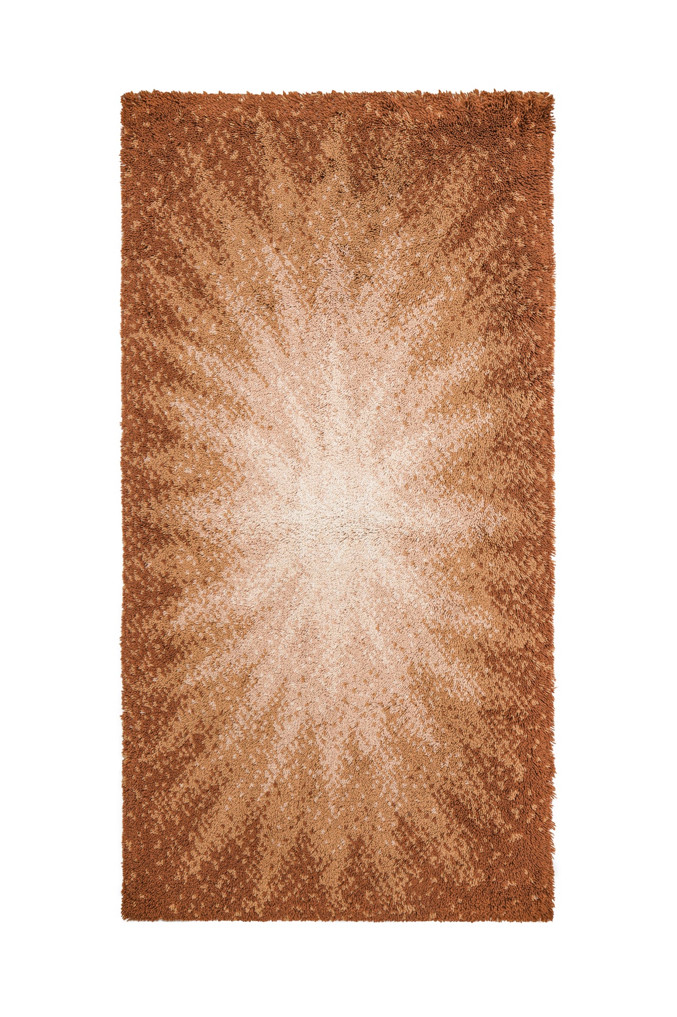 Vintage Scandinavian Rya Rug 5' x 2'8" (Prinstapijt Desso)