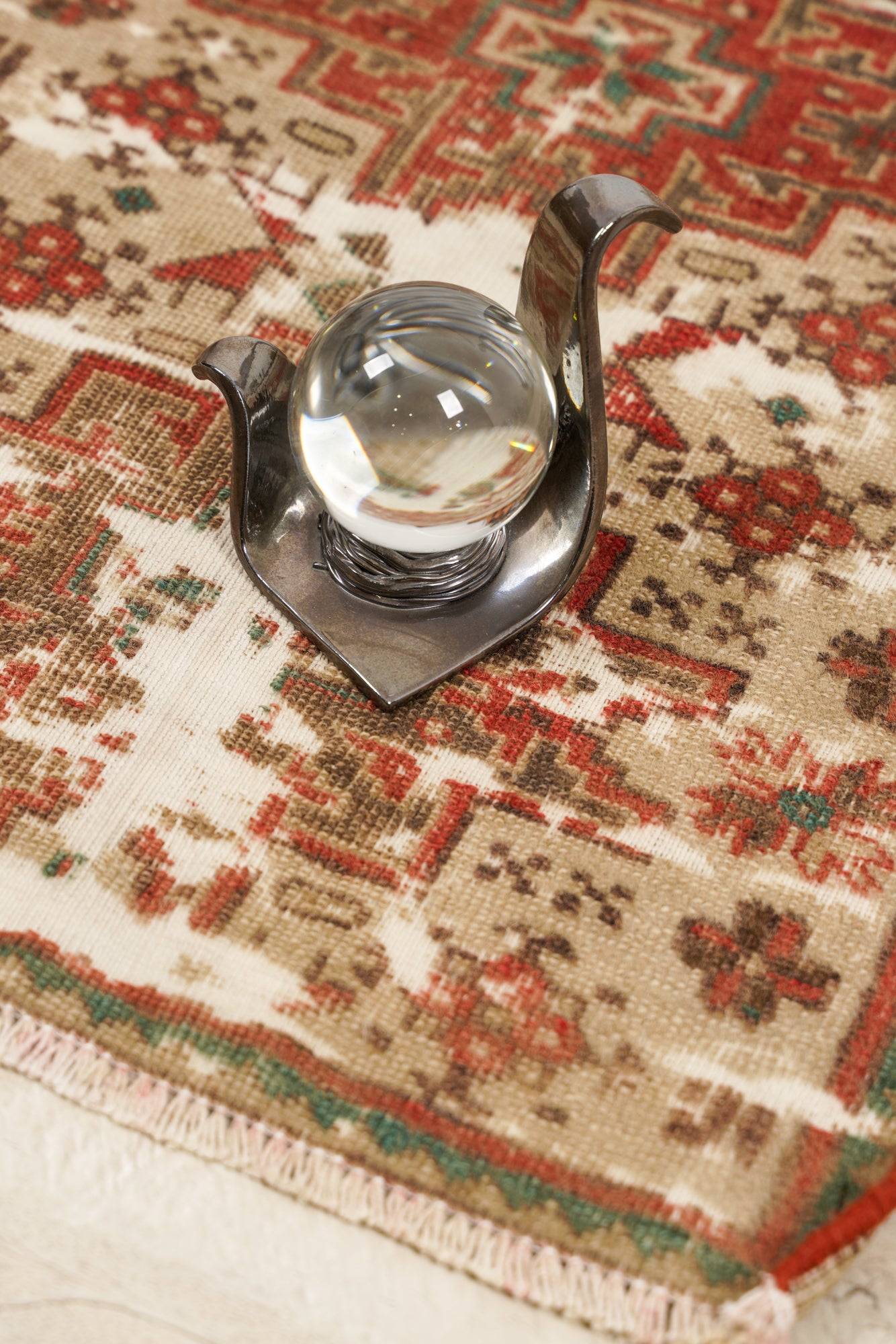 Vintage Caucasian Shirvan Rug 3'1"x 1'9"