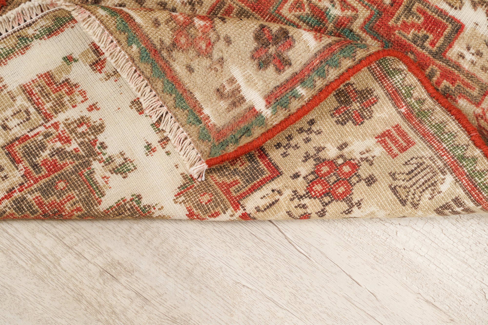 Vintage Caucasian Shirvan Rug 3'1"x 1'9"