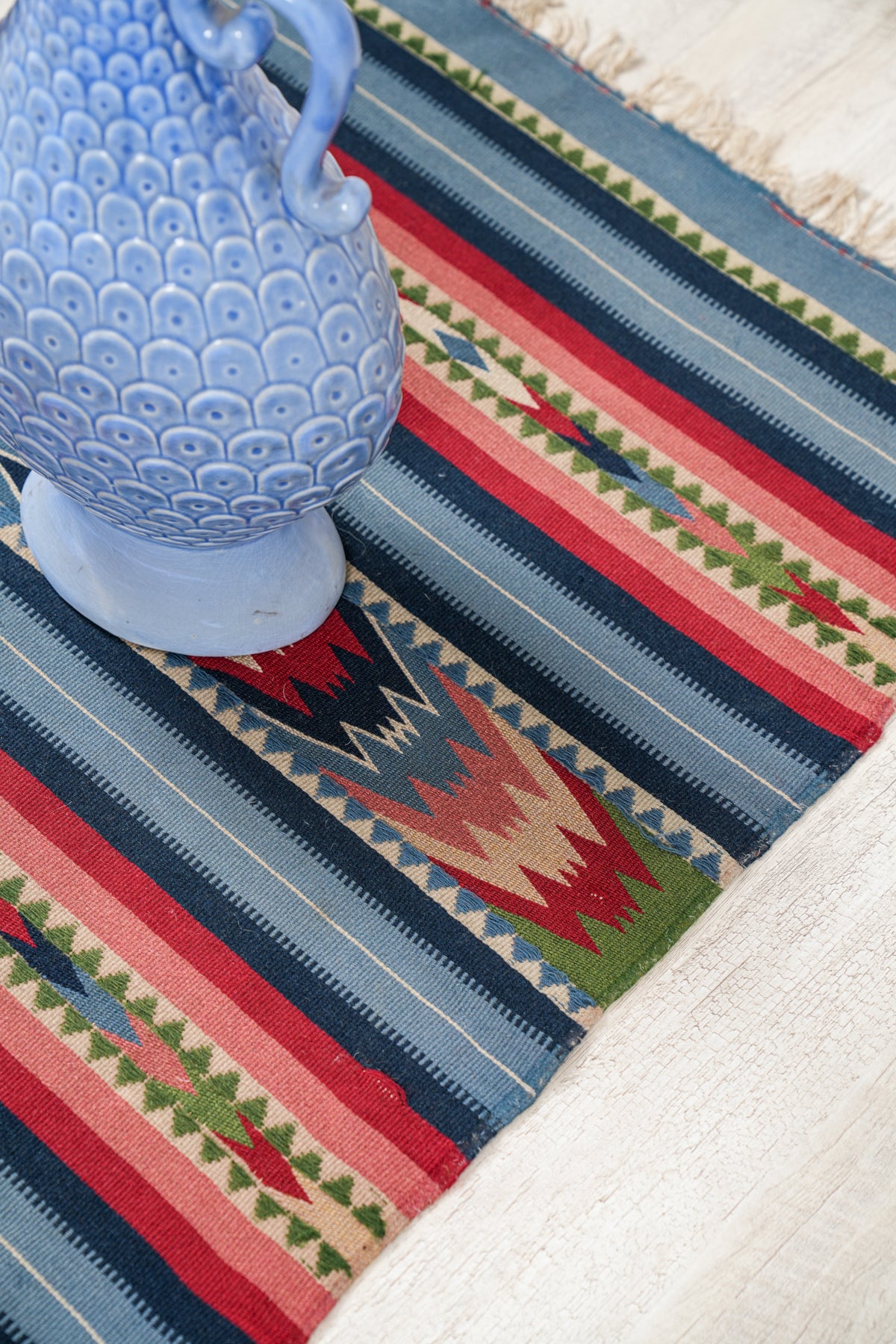 Vintage Scandinavian Textile 2'5" x 1'10"