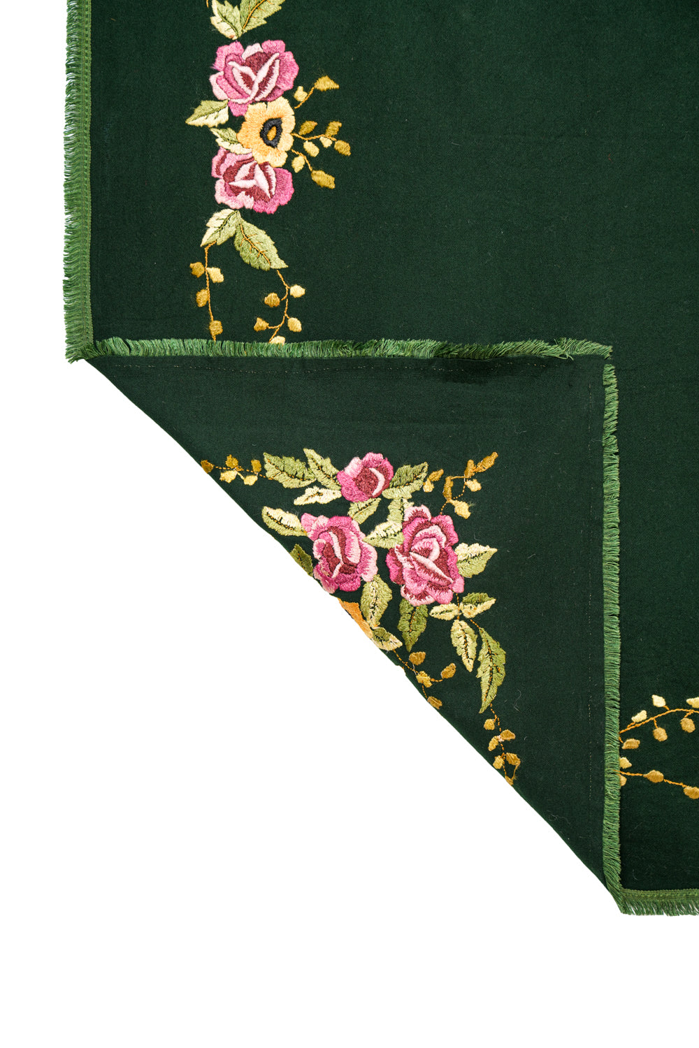 Vintage Polish Embroidery Textile 5'5" x 5'8"