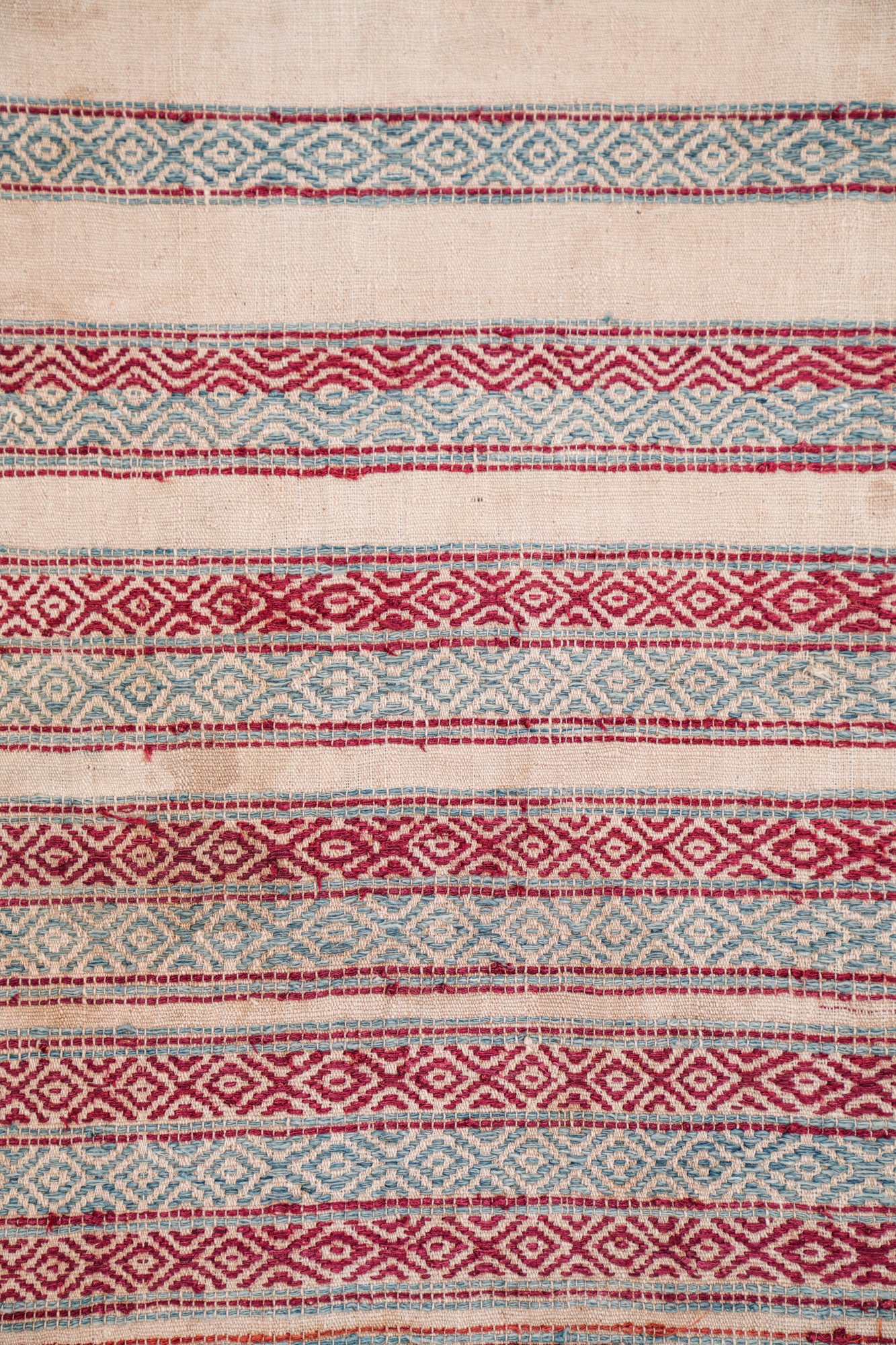 Antique Bhutan Kera Traditional Textile 7'5" x 1'7"