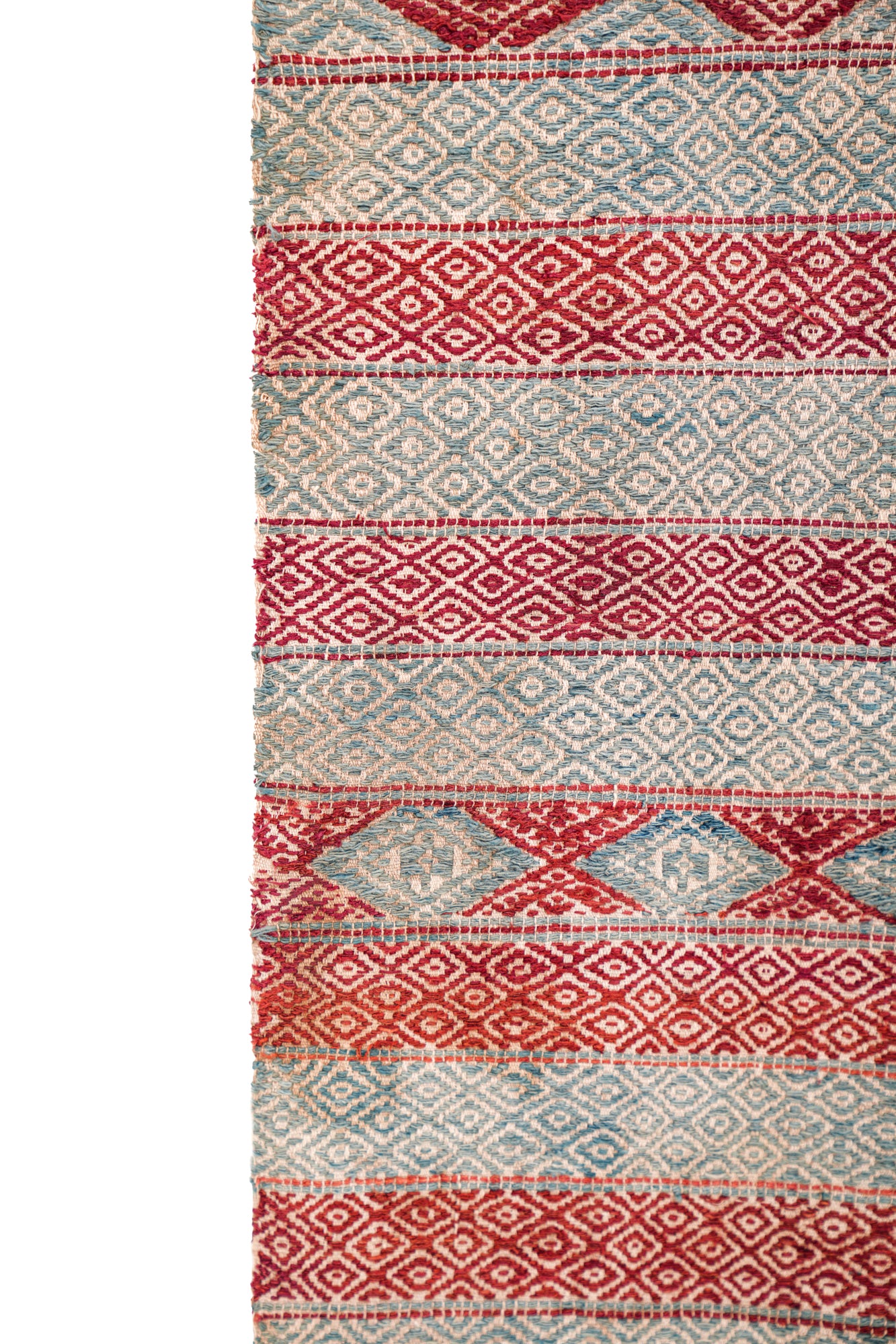 Antique Bhutan Kera Traditional Textile 7'5" x 1'7"