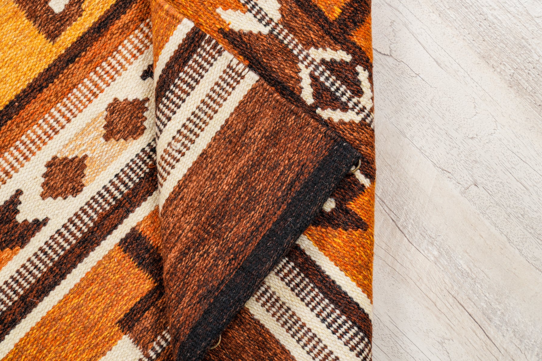 VINTAGE SCANDINAVIAN TAPESTRY 3'10" x 1'10"