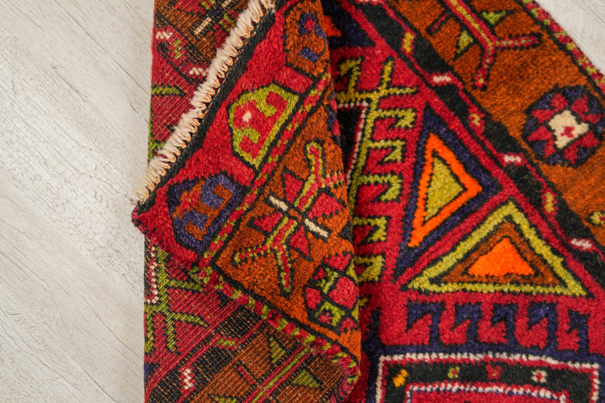 Vintage Turkish Taspinar Rug 4'2" x 2'