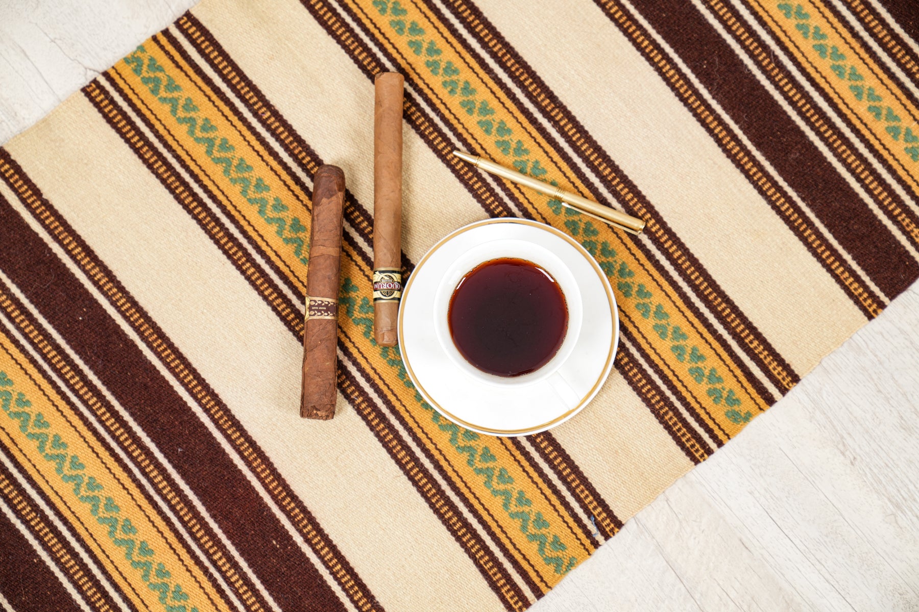 Vintage Scandinavian Textile 3'3" x 1'5"