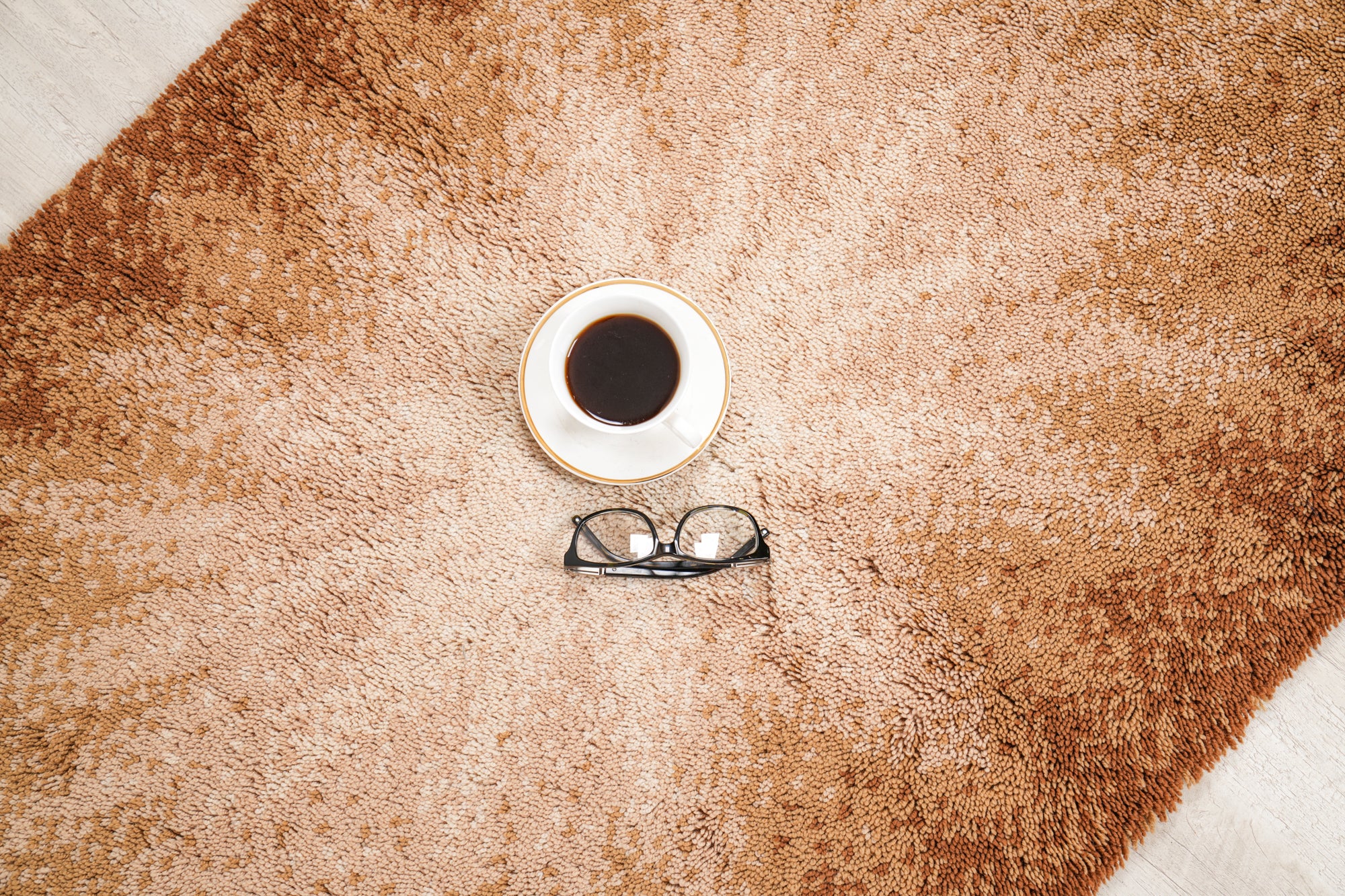 Vintage Scandinavian Rya Rug 5' x 2'8" (Prinstapijt Desso)