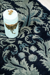 Vintage Indian William Morris Design Rug 5' x 3'