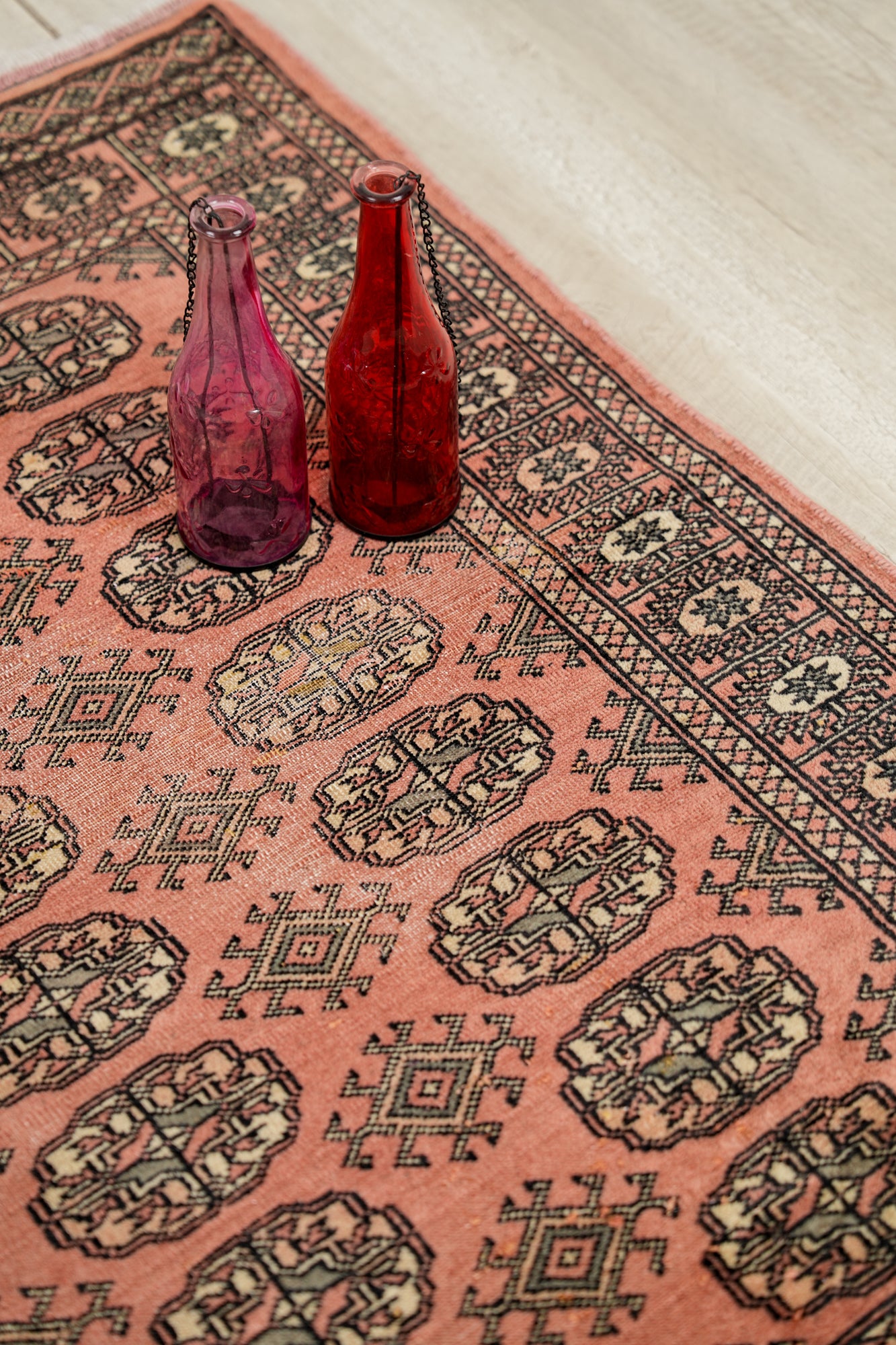 Vintage Bokhara Rug 3'9" x 2'9"