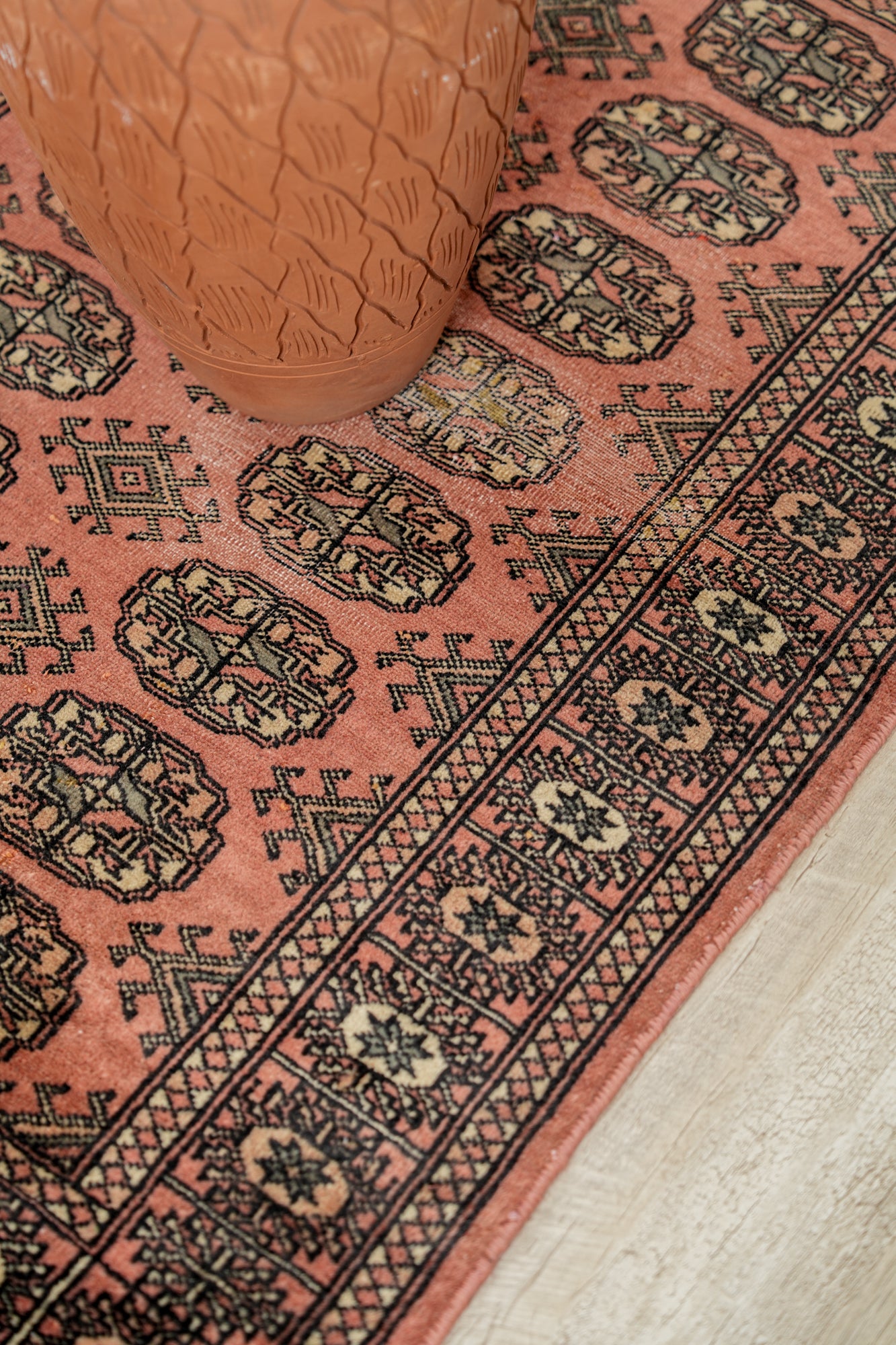 Vintage Bokhara Rug 3'9" x 2'9"